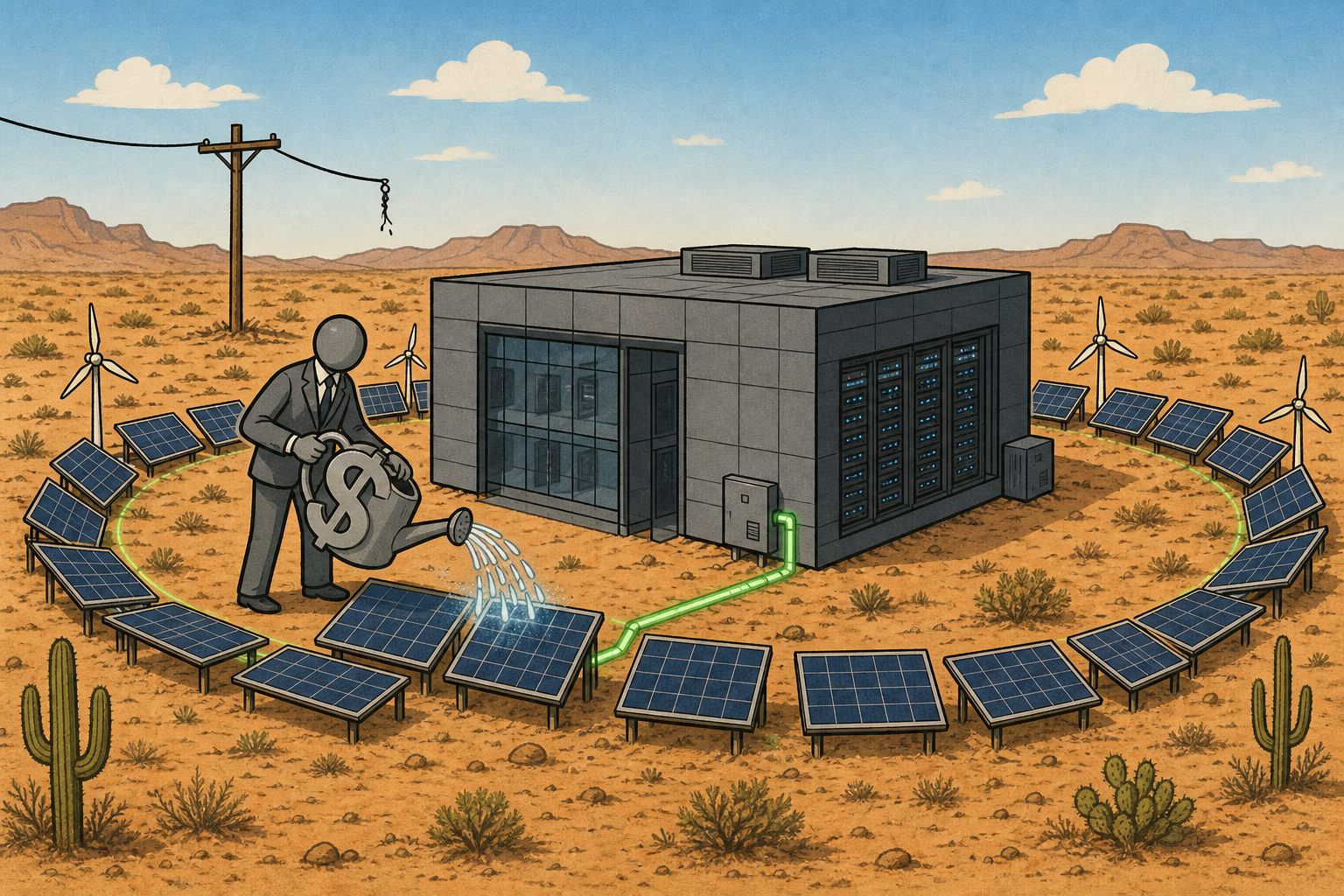 The VC That Backed Anthropic Just Bet $120 Million on Skipping the Power Grid Entirely