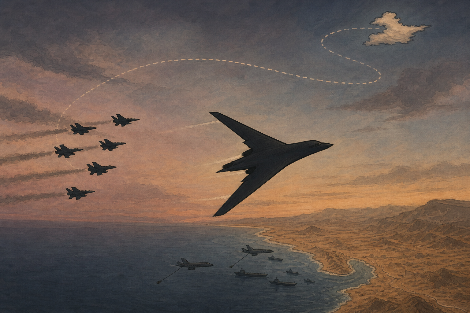 The B-1 Bomber Just Returned to the Iran War for the First Time