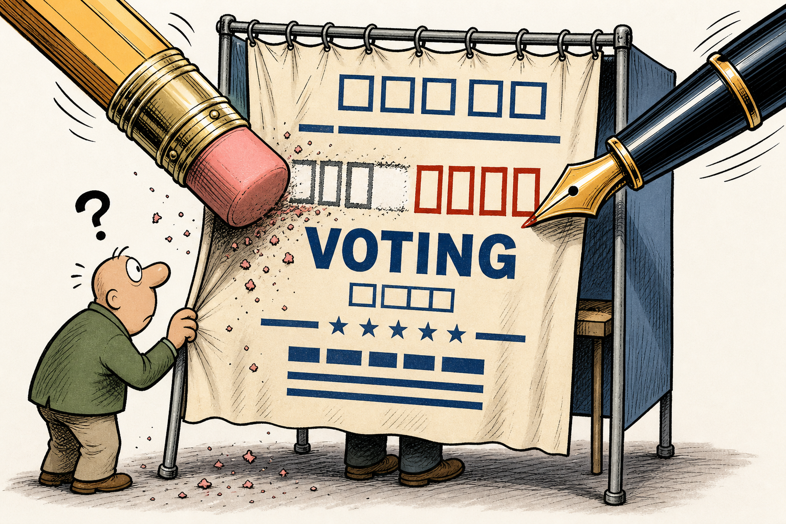 He Approved a Fair Ballot Title in September. His Rewrite Says Citizens Are Prohibited From Voting.