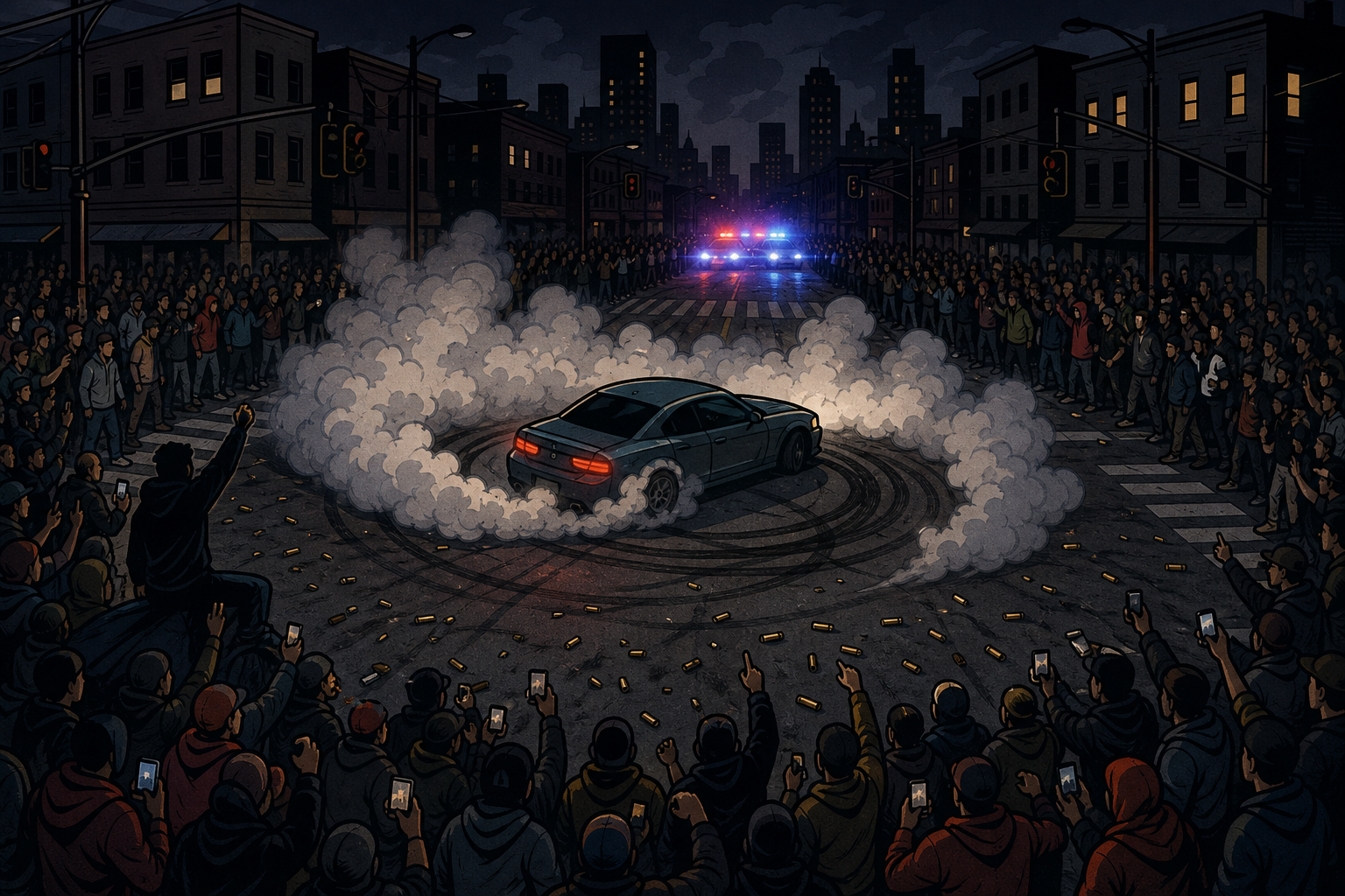 1 Killed, 6 Shot at a Carson Street Takeover — and LA County's Sideshow Epidemic Keeps Killing
