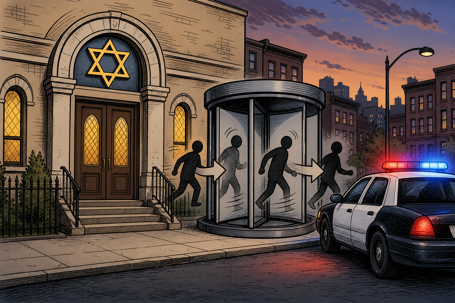 A Man Disrupted Shabbat Services at One of Manhattan's Most Historic Synagogues. He's Charged With a Hate Crime.