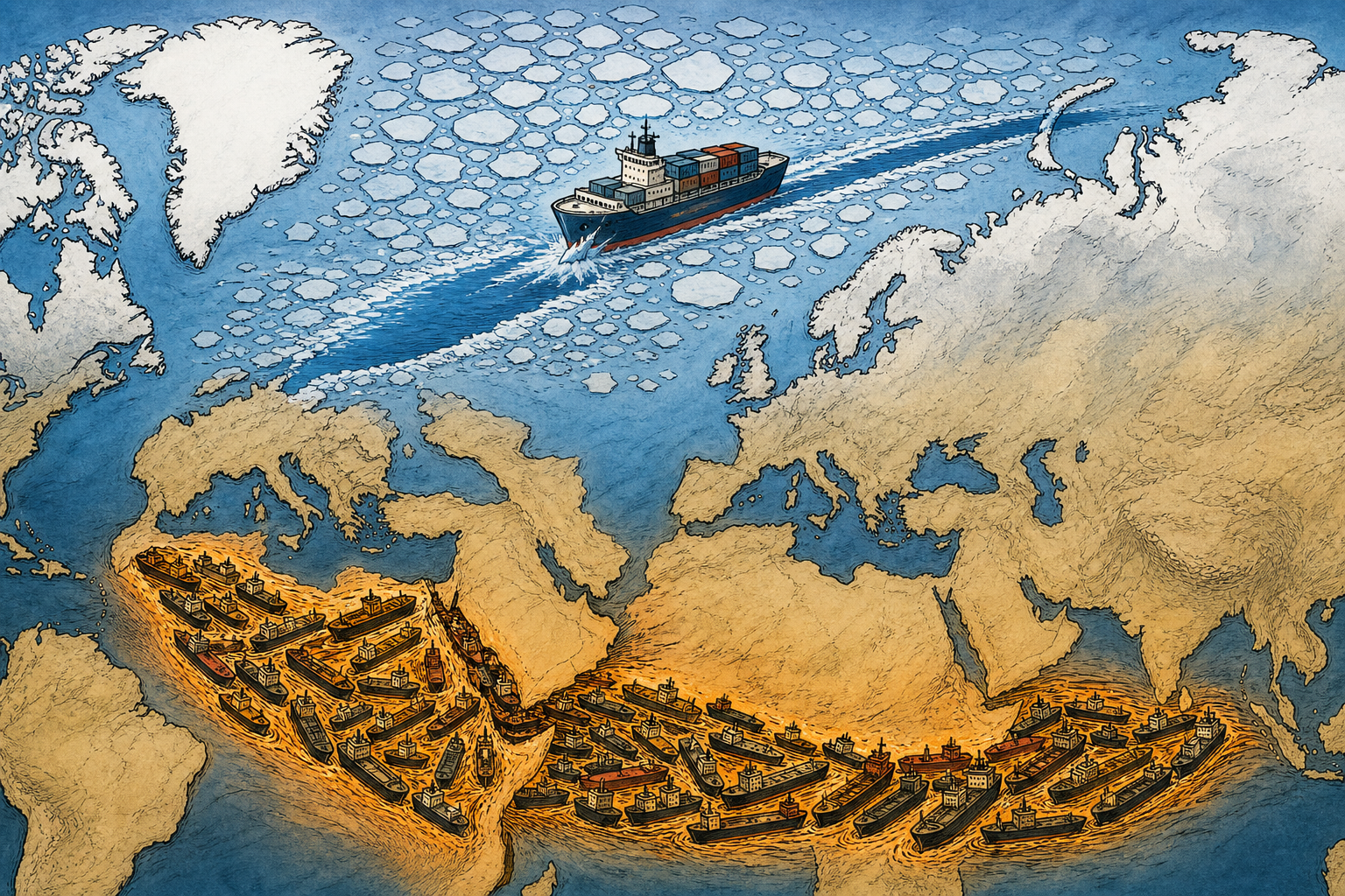 China Touts Its Arctic 'Ice Silk Road' as an End-Run Around the Strait of Hormuz