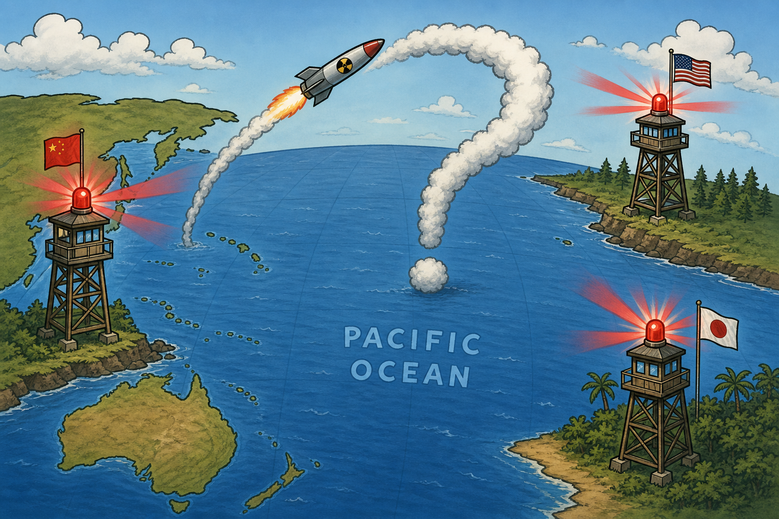 China Fired a Nuclear-Capable Missile Into the Pacific. Three Allies Called It Destabilizing.