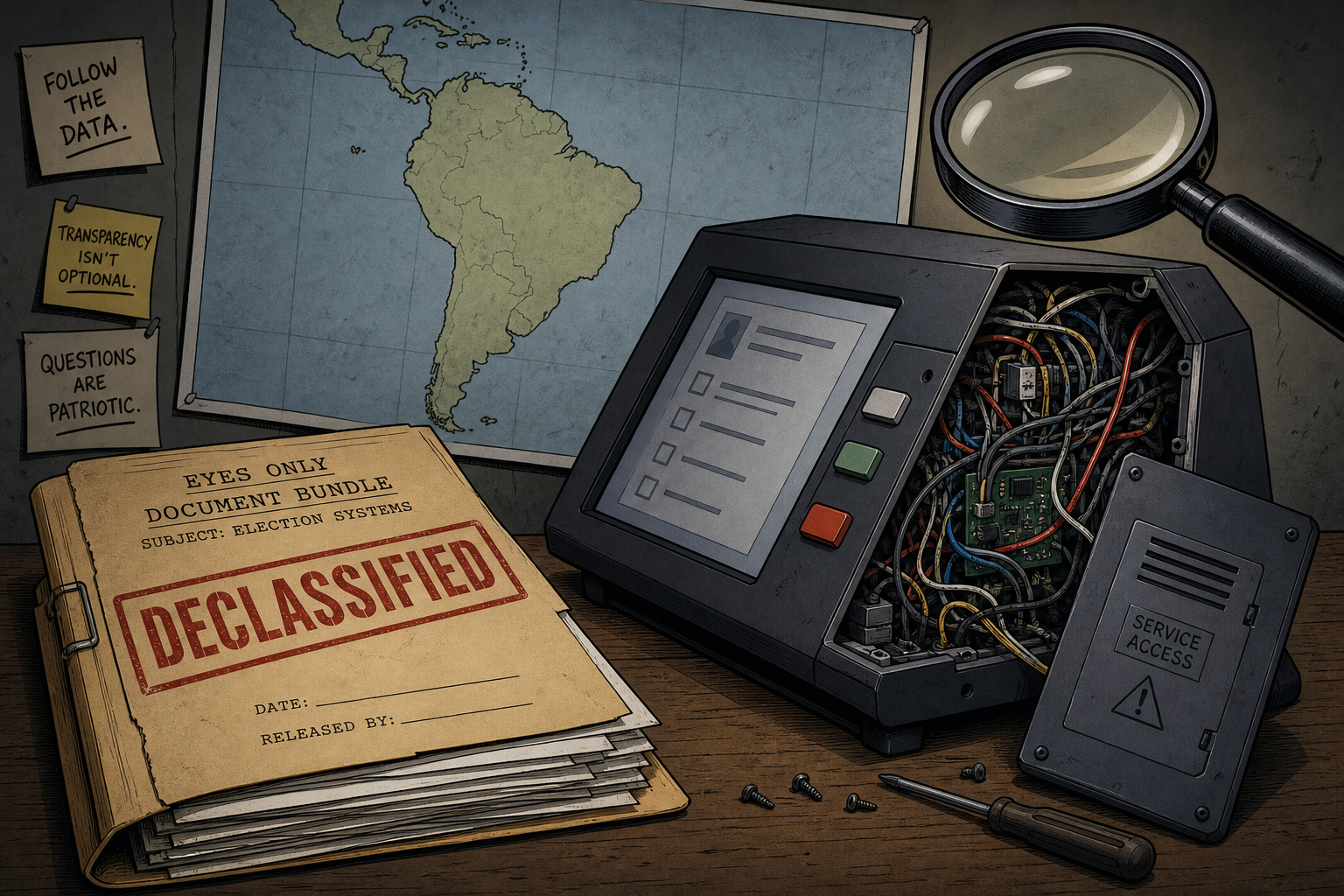 CIA Declassifies Venezuela Voting-Machine Report — But the Document Itself Says Fraud Was Never Confirmed