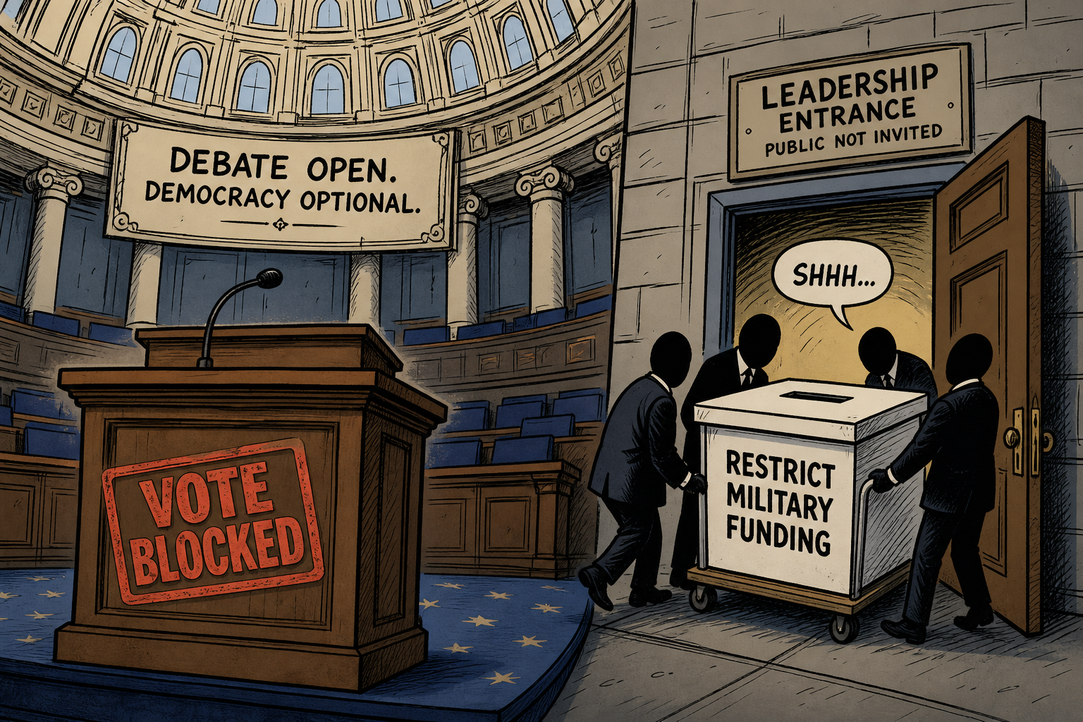 House Democrats Fracture Over Israel Funding — Leadership Cancels the Vote Rather Than Let Members Go on Record
