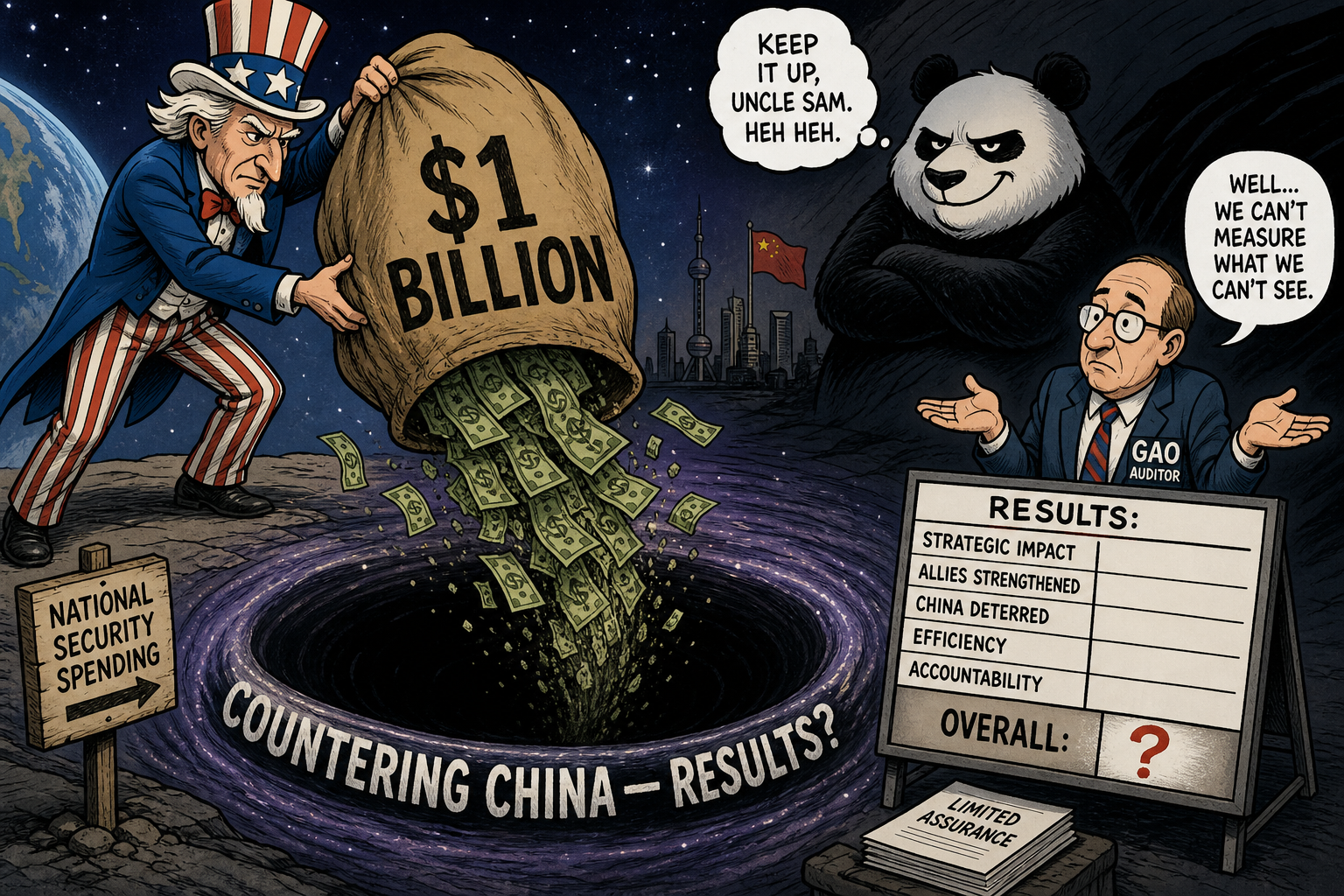 The U.S. Spent Over $1 Billion to Counter China — and Never Checked Whether Any of It Worked