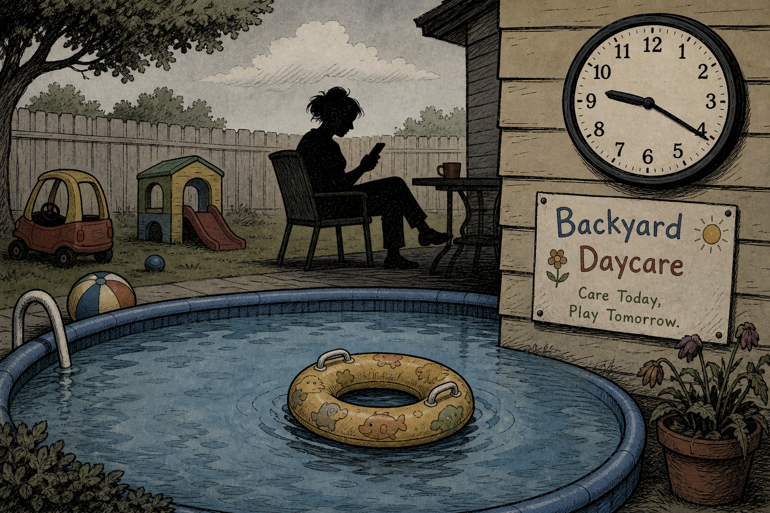 A 3-Year-Old Drowned in an Unlicensed Daycare's Pool. No One Watched for 20 Minutes.