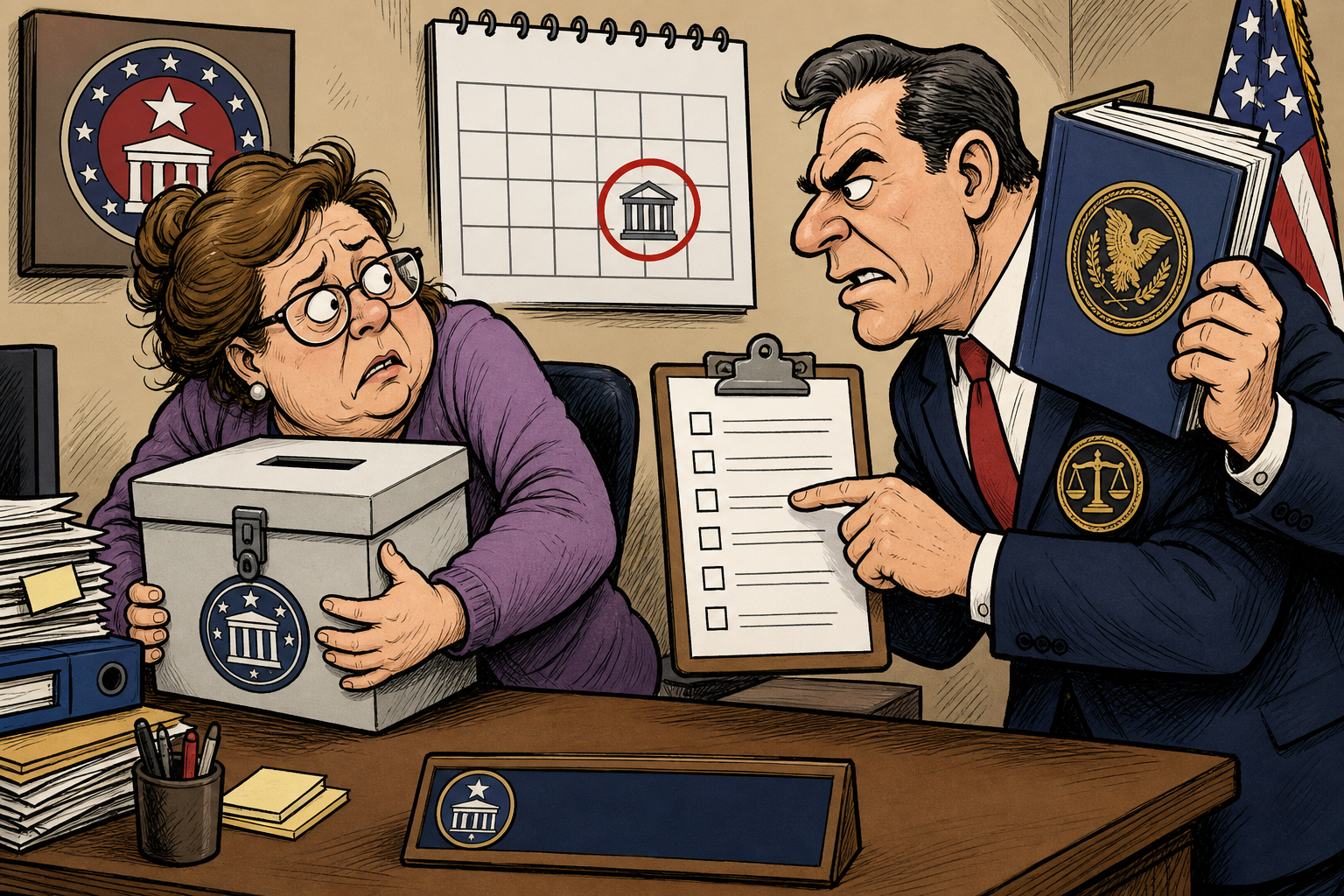 Fifty States, Five Days: DOJ Warns Election Officials They Could Face Criminal Liability
