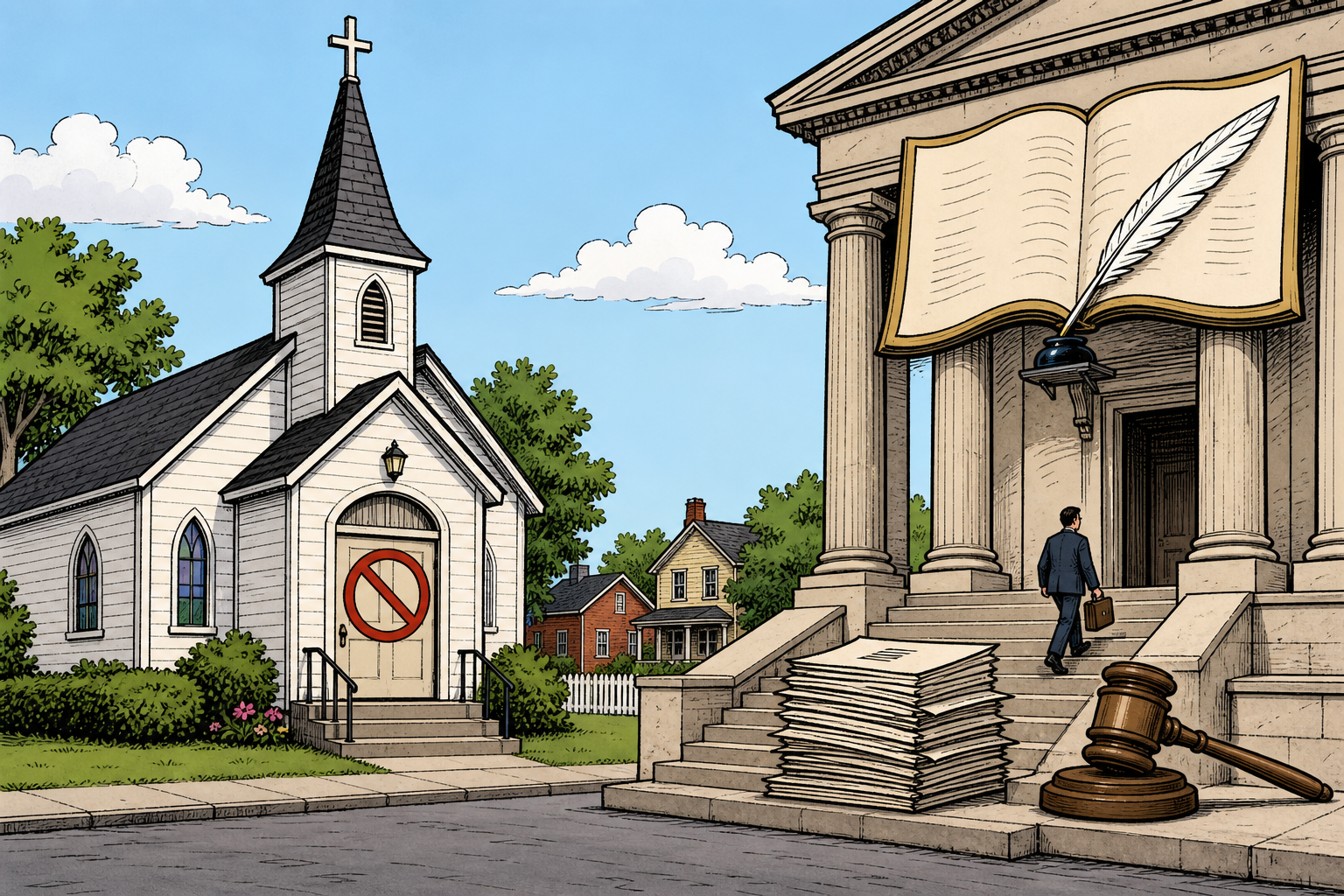 Montgomery County Banned Guns in Churches. The DOJ Gave It a Day to Reverse Course. It Didn't. So the DOJ Sued.