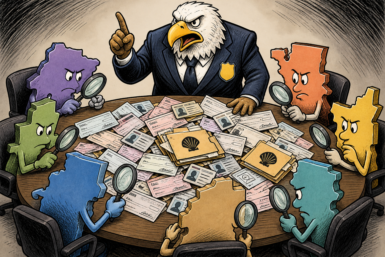 Seven States Just Agreed to Stop Fighting Fraud Alone. The First Round Found $350 Million.