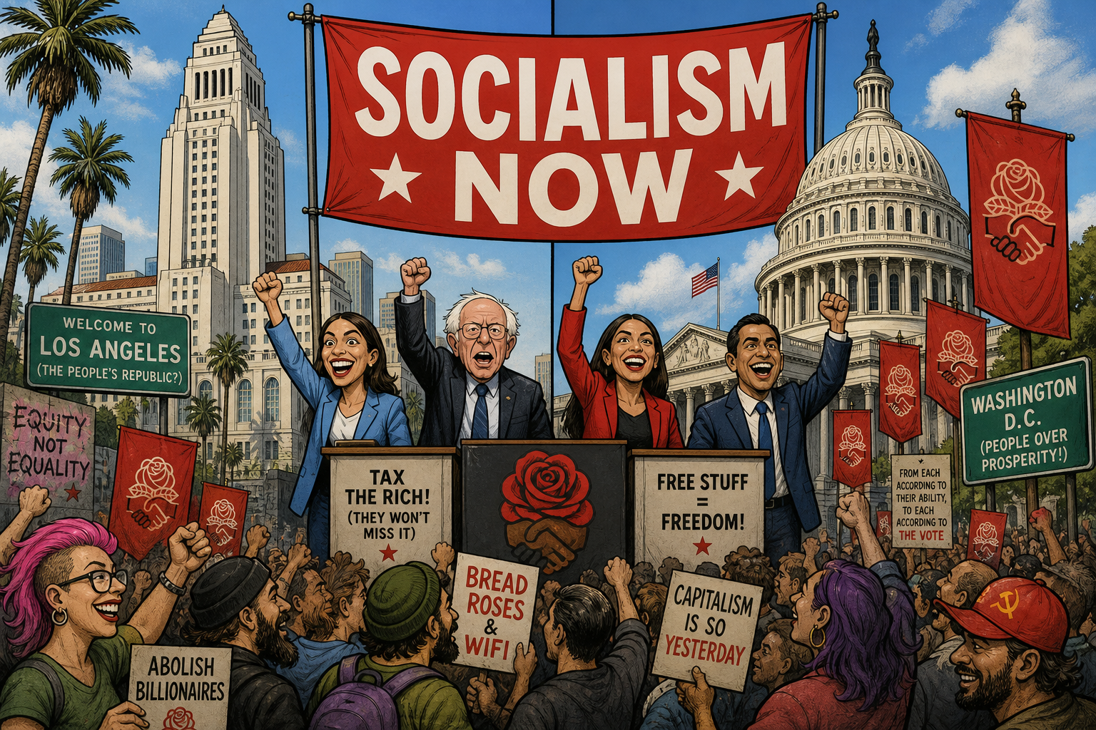 Socialists Just Won the Capital — and the Map Says It Stops at the City Line