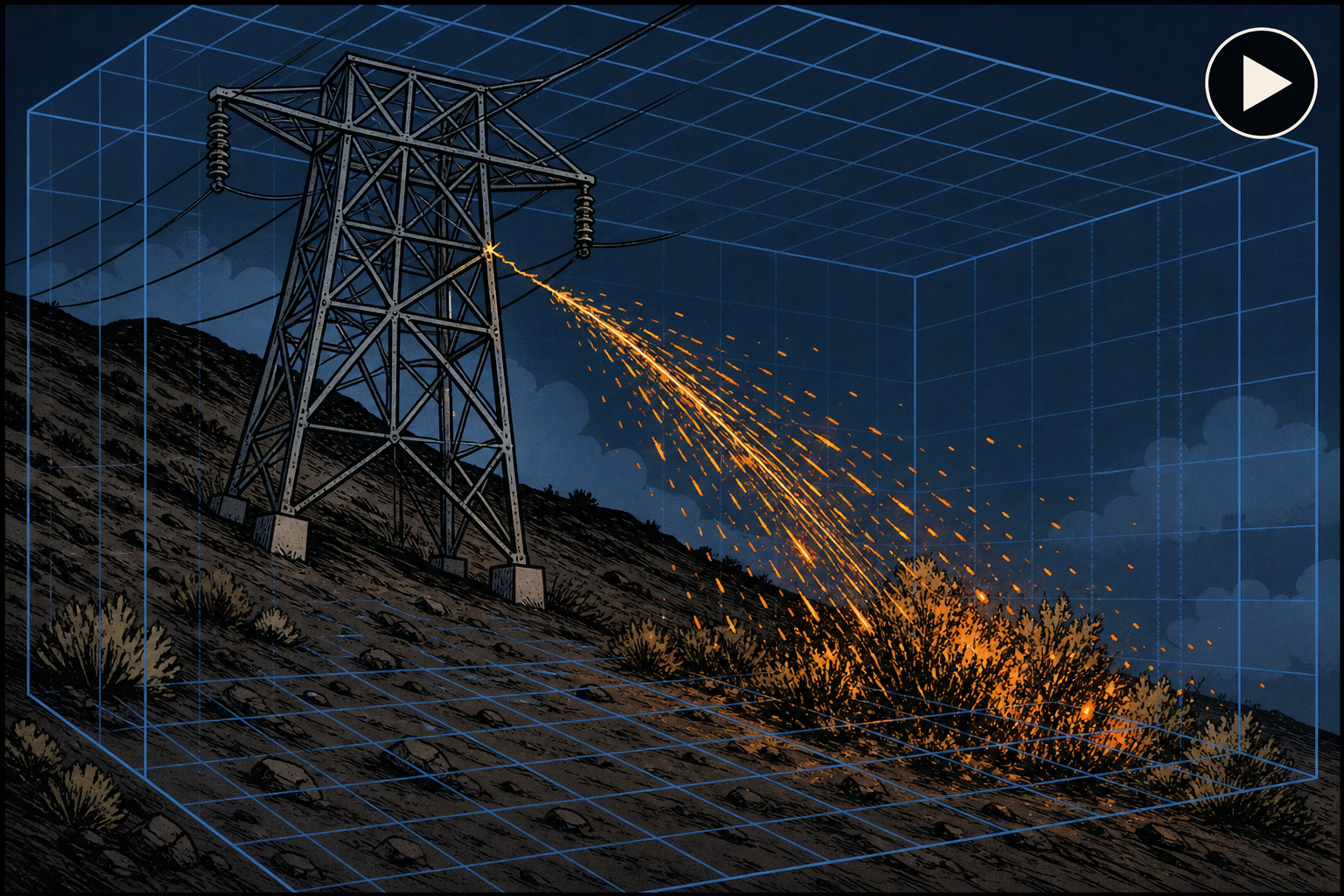A New 3D Analysis of the Eaton Fire — and the Questions It Raises About Edison