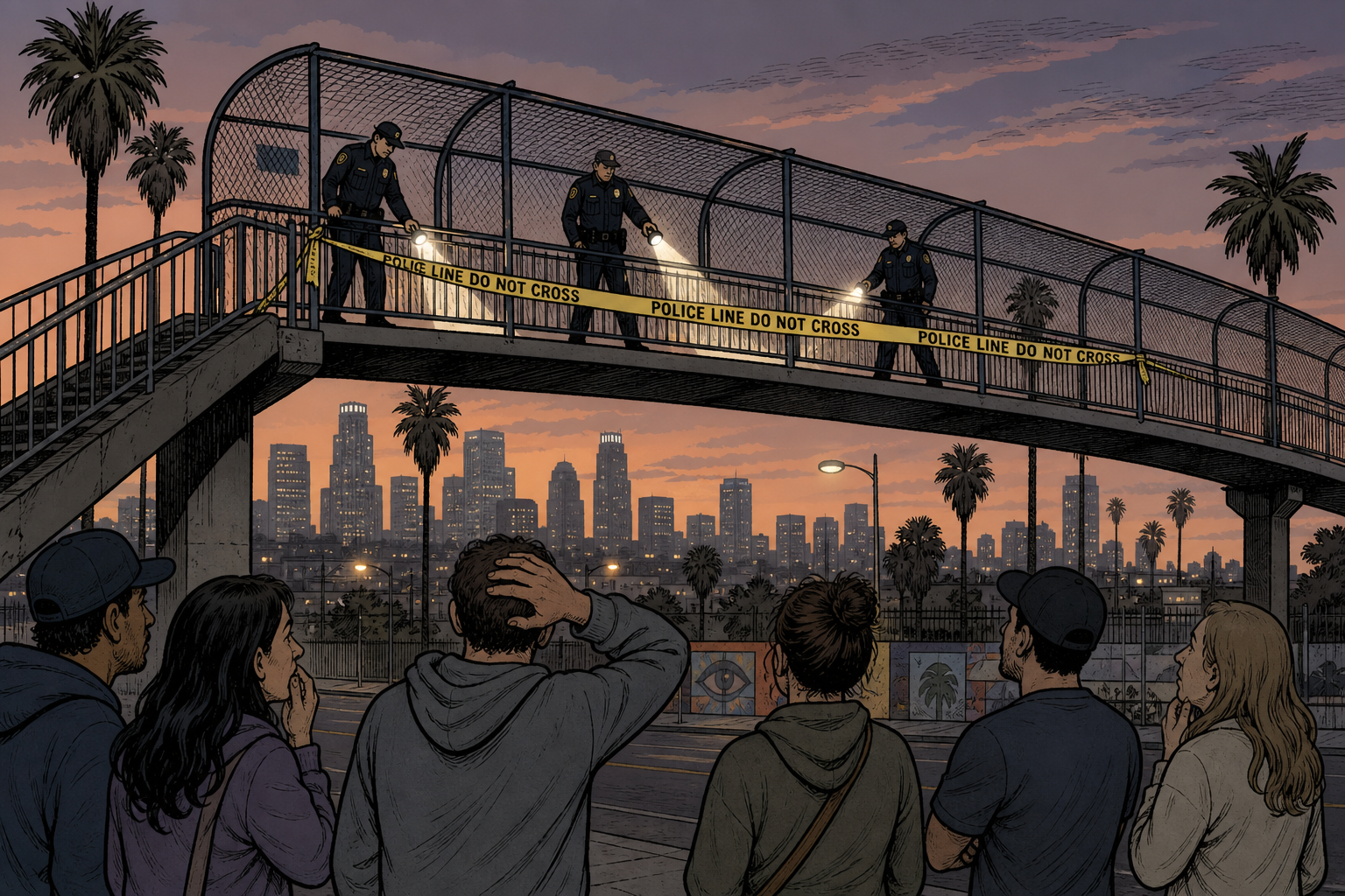 Five Slashed in a 'Mass Stabbing' a Half-Mile From LA's Olympic Stadium