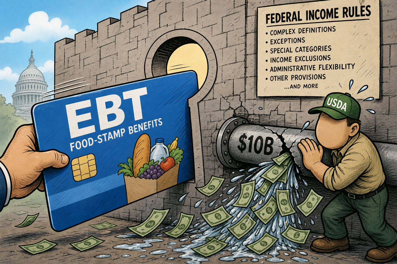 The Food-Stamp Loophole the USDA Says Costs $10 Billion a Year