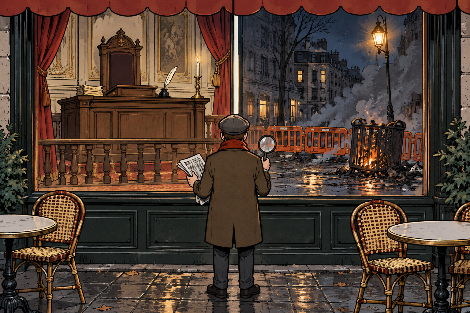 France's Riots Echo 1793 in Pattern, Not in Scale. The American Exposure Is in the Cities That Control the Response.