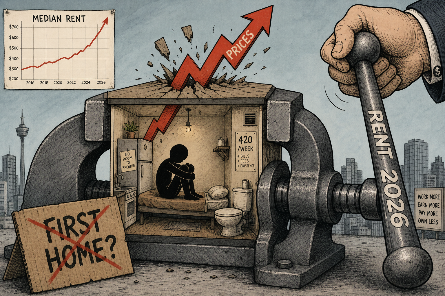 The Housing Squeeze Falls Hardest on Gen Z — and the Numbers Show Why