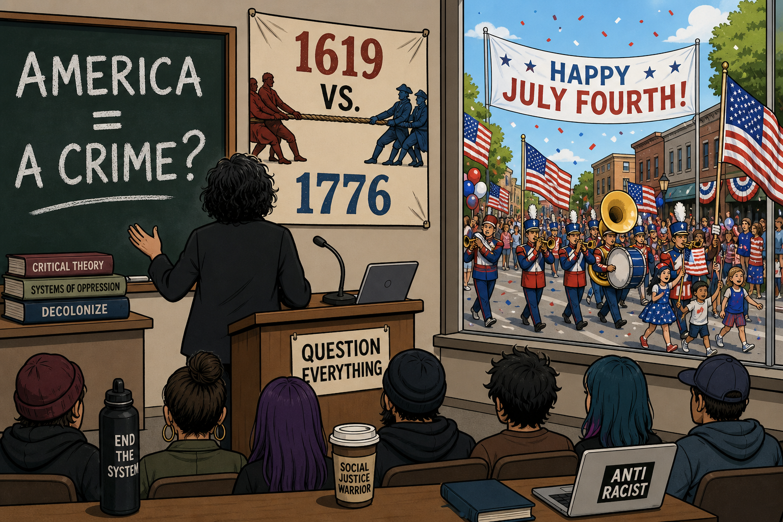 On July 4, the 1619 Project's Creator Called America's 'Entire Existence' a Crime