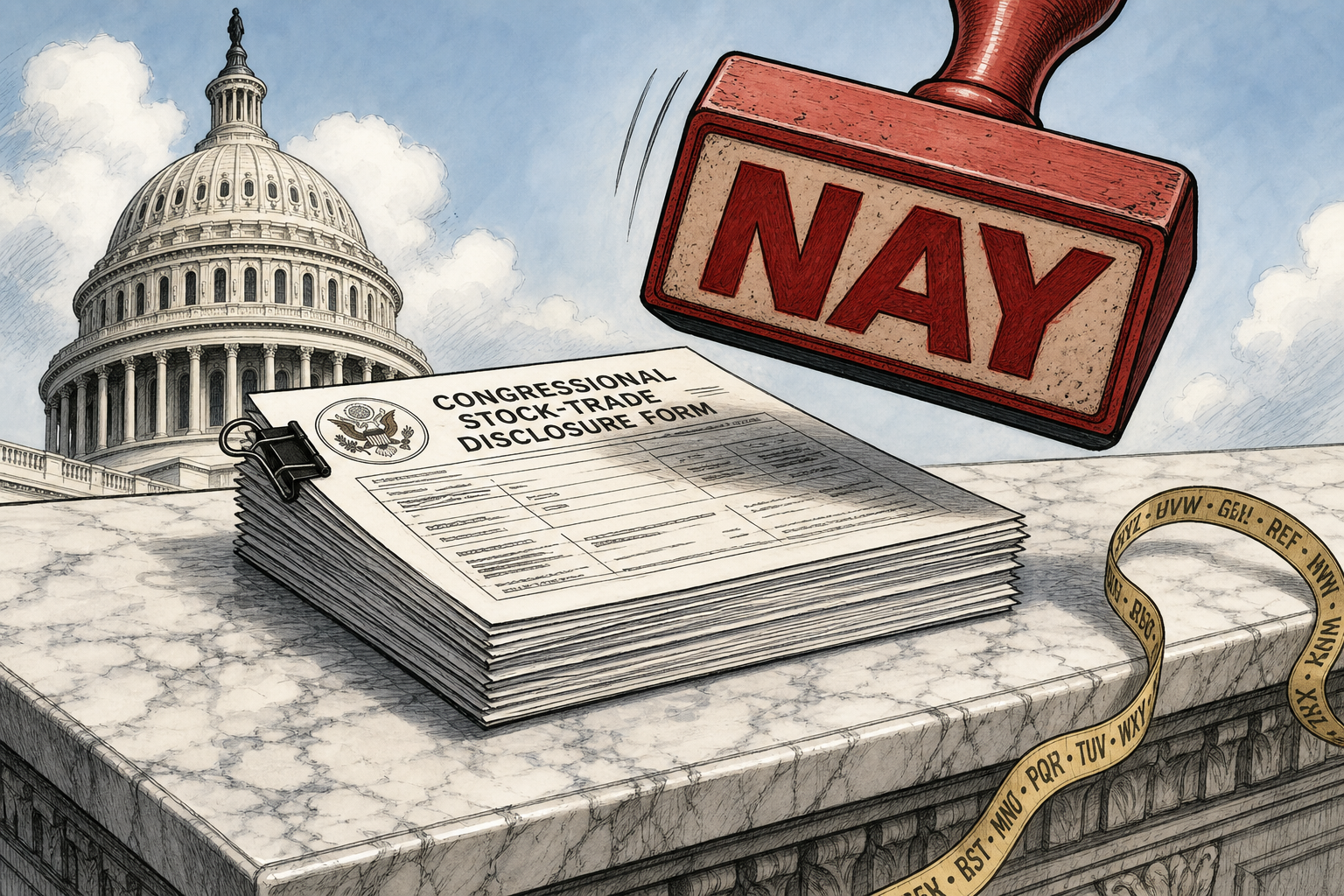 198 House Democrats Vote No on Banning Their Own Stock Trades — 0 Republicans Do