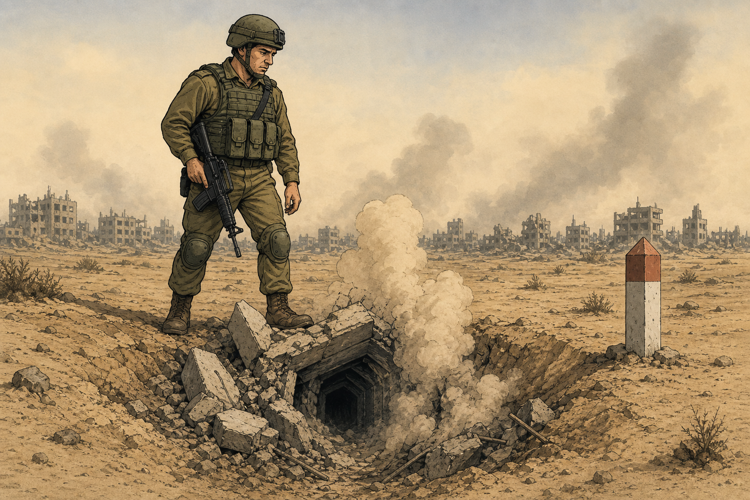 The Ceasefire That Keeps Producing Strikes: 11 Months, 26 Kilometers of Tunnels, and a String of Dead Hamas Commanders