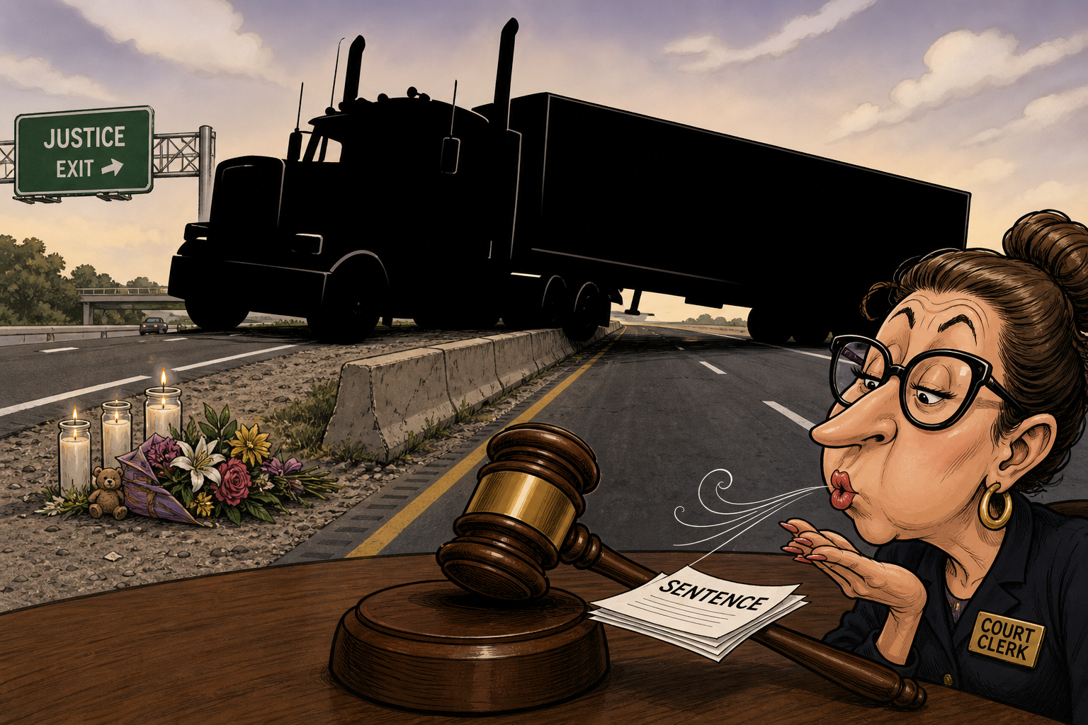 His CDL Restriction Lifted 6 Days Before He Killed 3 People. He Got Under 5 Years.