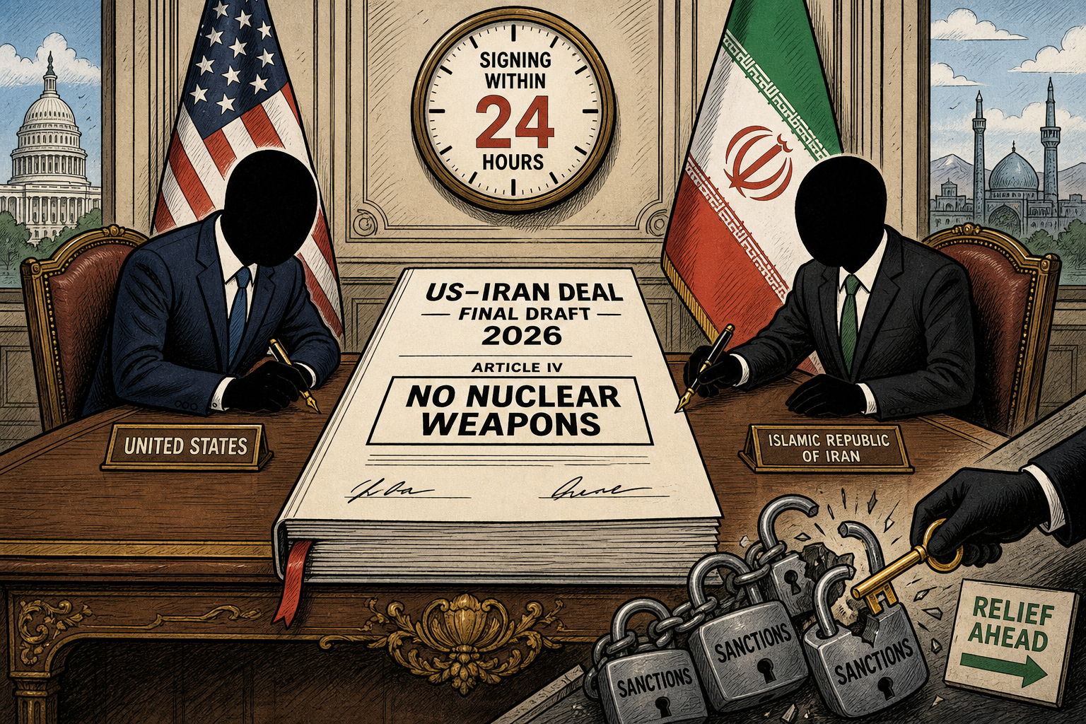 The Final Draft Is In: Iran Agrees Never to Build the Bomb — Now It Has to Sign