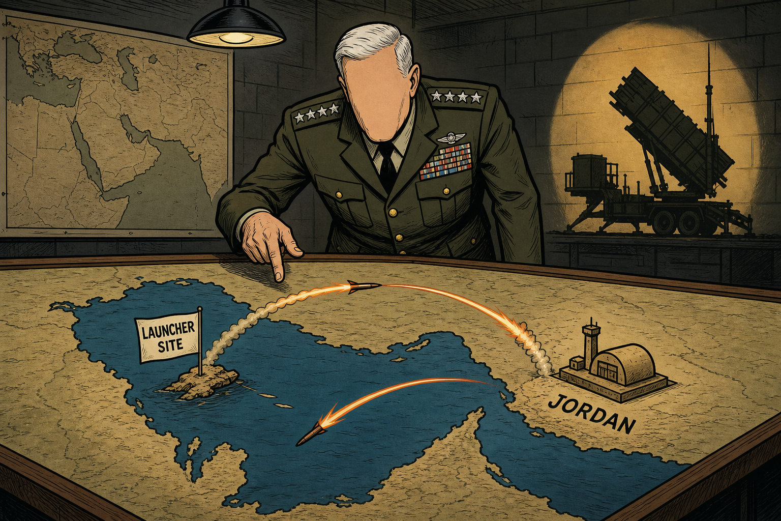 The Weeks-Long Pause Is Over — Iran Answers Larak Island With Missiles on Jordan