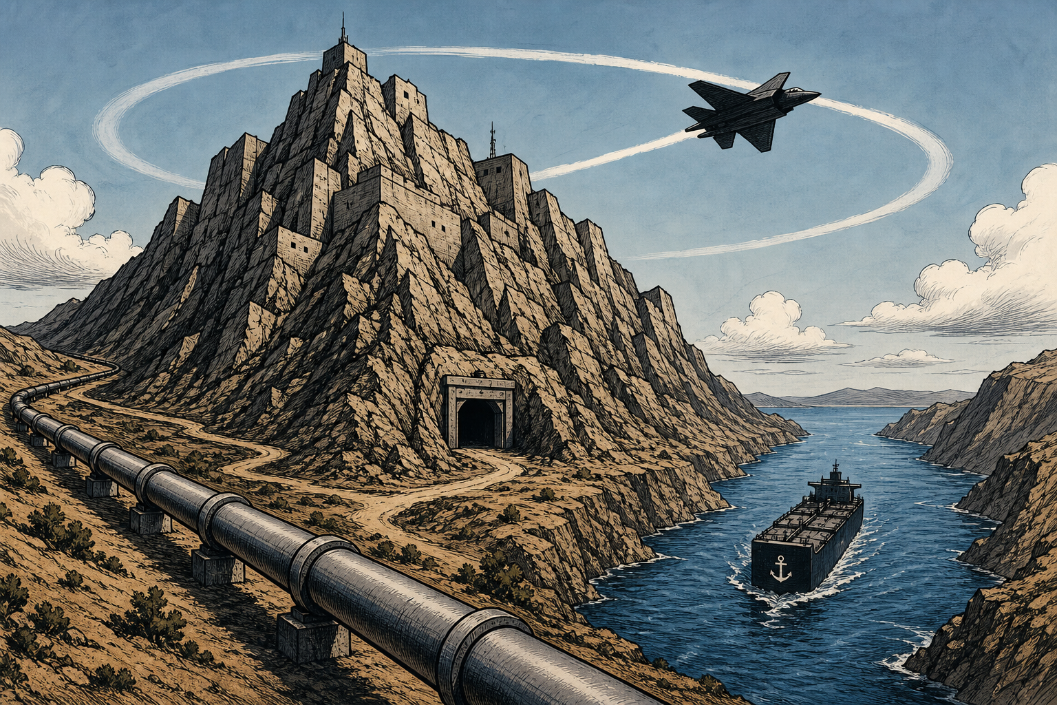 Trump Says the U.S. 'May Hit' Pickaxe Mountain 'Very Soon.' New Pipelines Mean Iran Can't Hold Hormuz Hostage Anymore.
