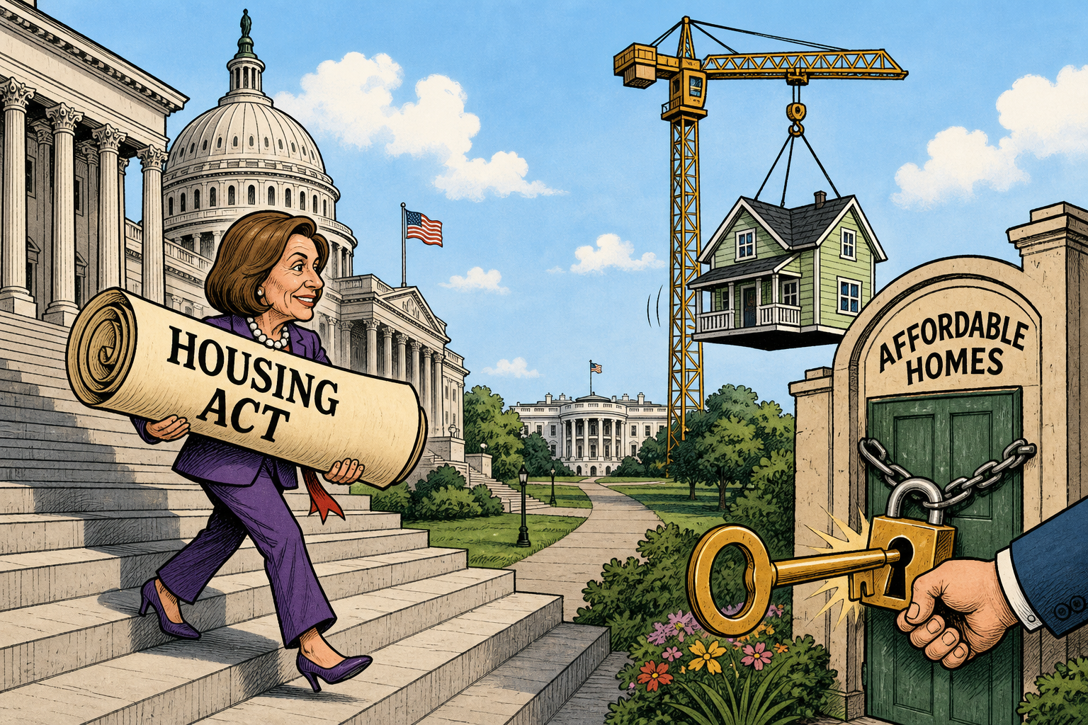 Johnson to Send Housing Bill to Trump Monday: What's in the ROAD to Housing Act