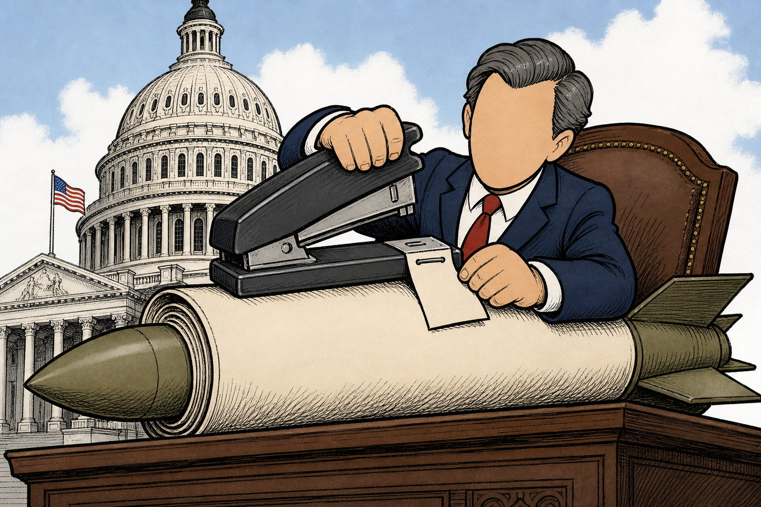 Mike Johnson Bolts the SAVE Act onto the Defense Bill — and the Wall Is Still the Senate