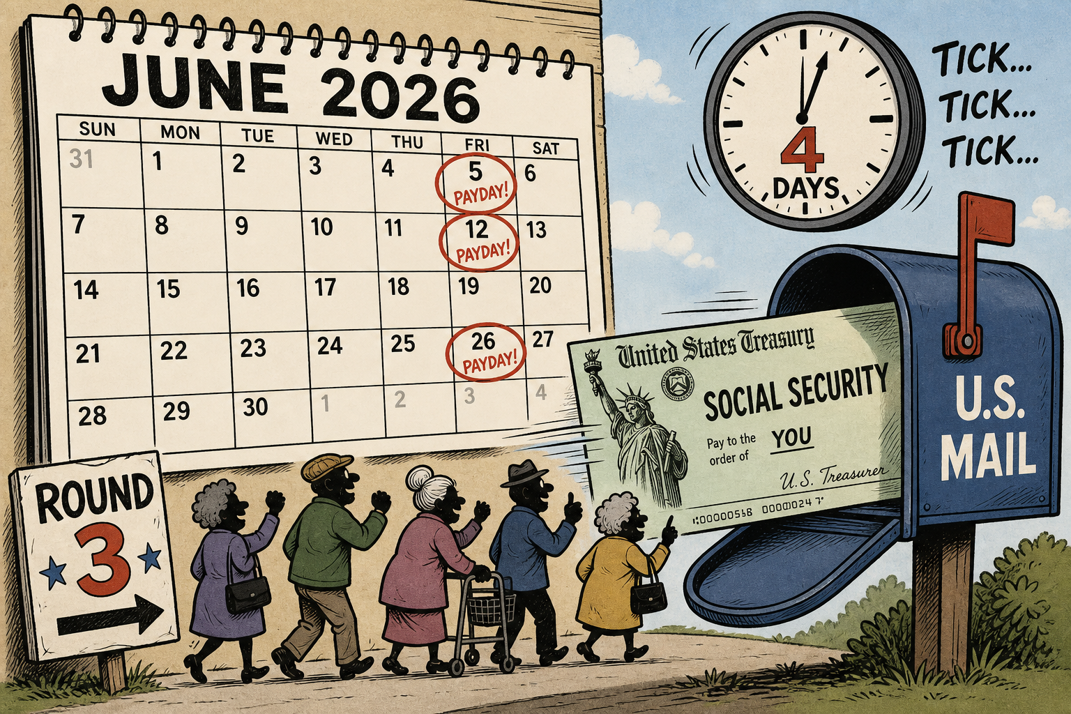 June 2026 Social Security Payment Schedule: Who Gets Paid June 24 — and Why