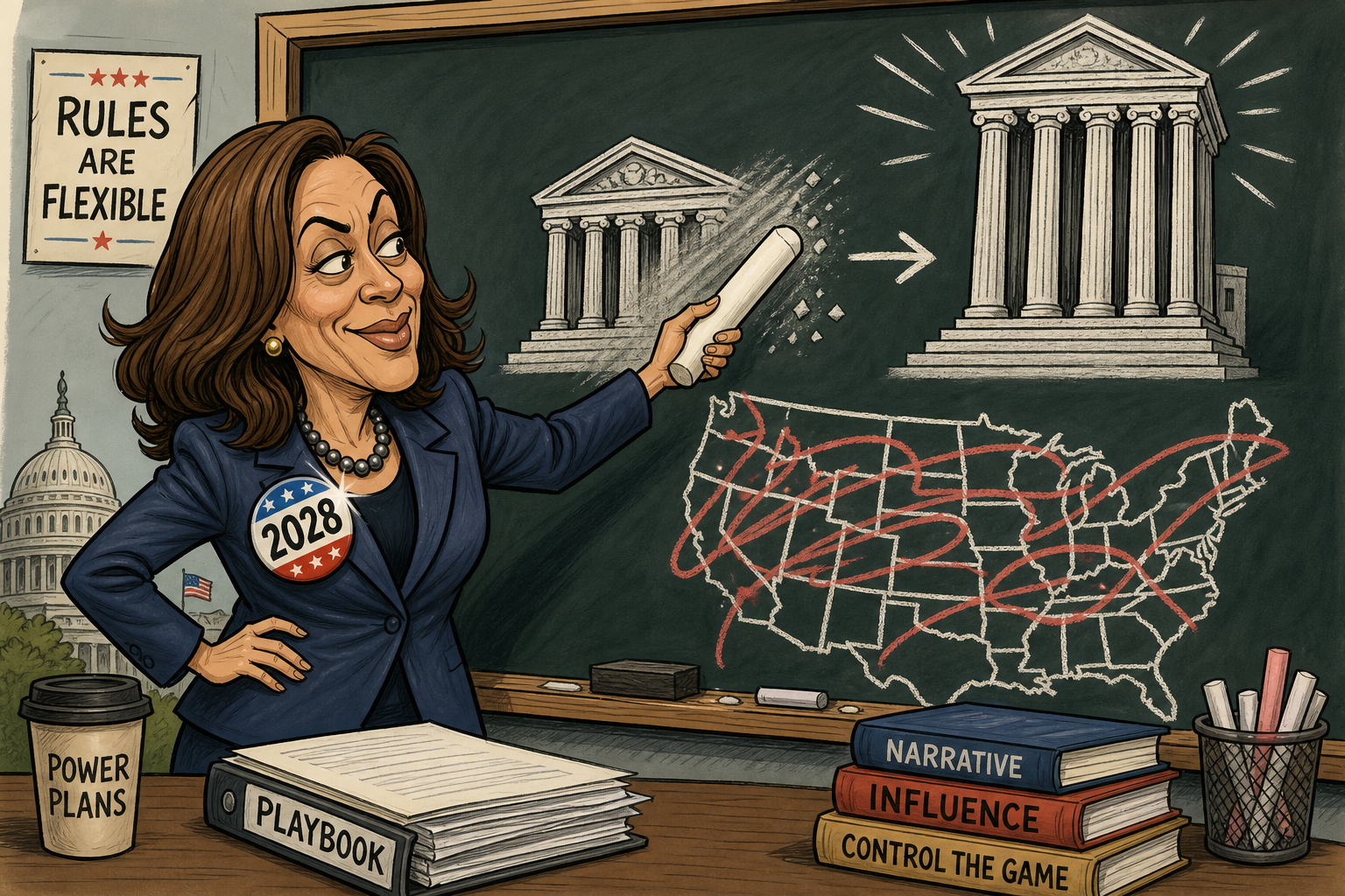 Pack the Court to 13. Revisit the Electoral College. Statehood for D.C. and Puerto Rico. Kamala Harris's "No Bad Idea" Era.