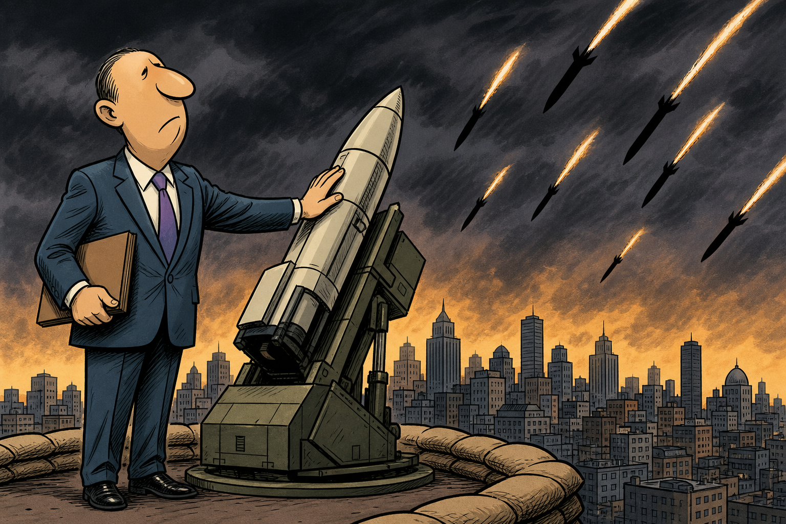 Ukraine Signed a Missile-Shield Pact in Paris — Hours Later, Russia Hit Kyiv Again