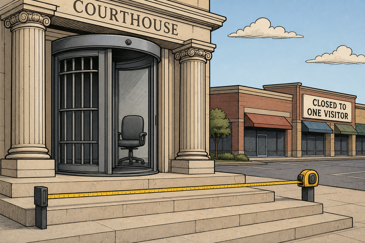 A Judge Ordered Him to Stay 6 Feet From People's Butts. He Got 170 Days — His Third Jail Term This Year