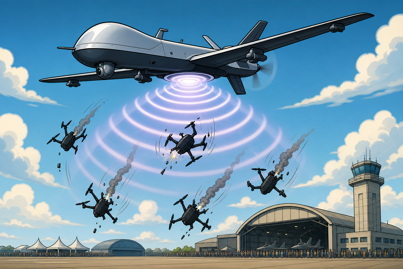 Lockheed Martin's New Weapon Fries Drone Swarms With Microwaves — and the Pentagon Just Got a Look at It