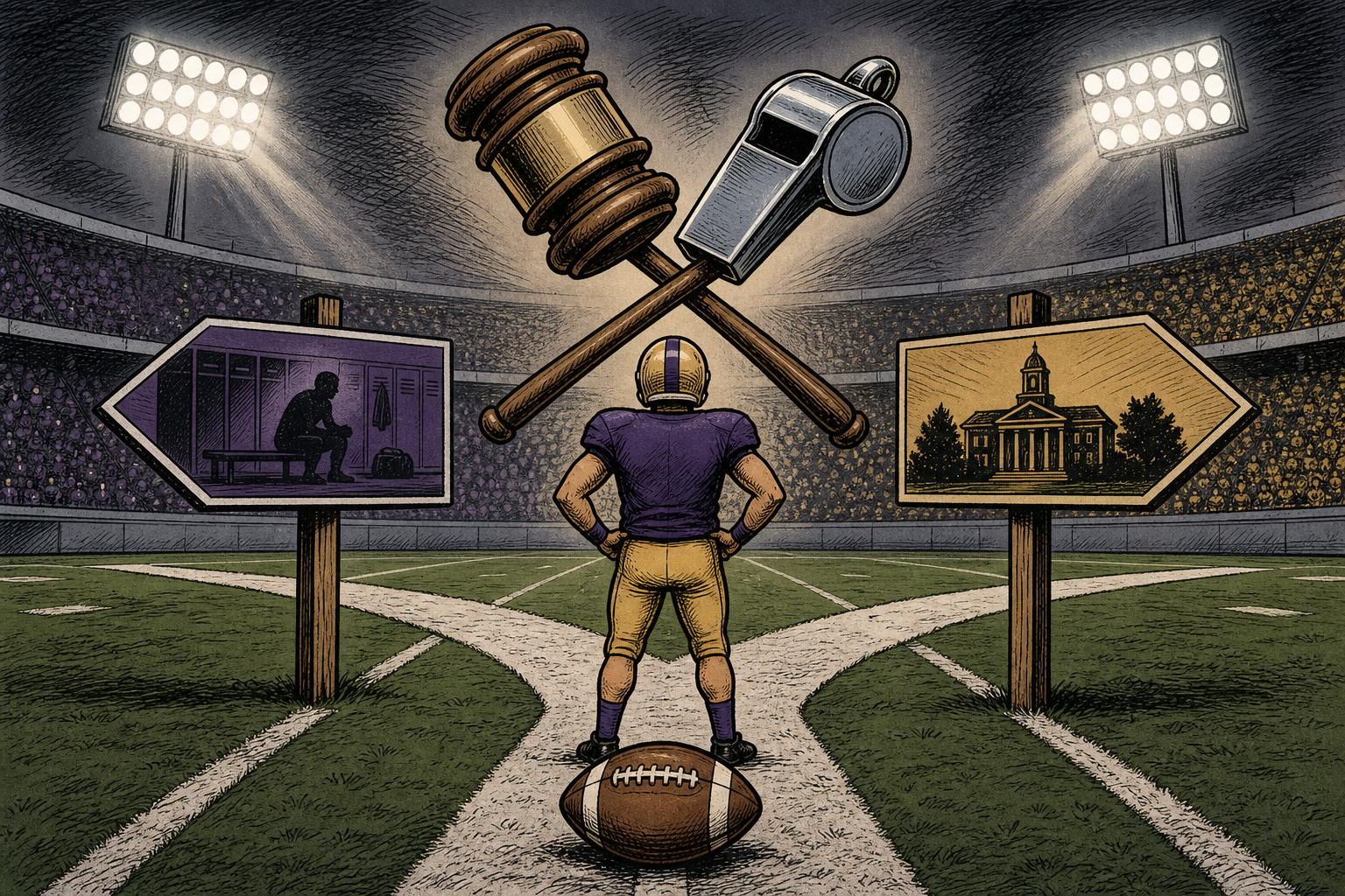 What Happens Next for LSU, the SEC, and Former NFL Players Trying to Play in College?