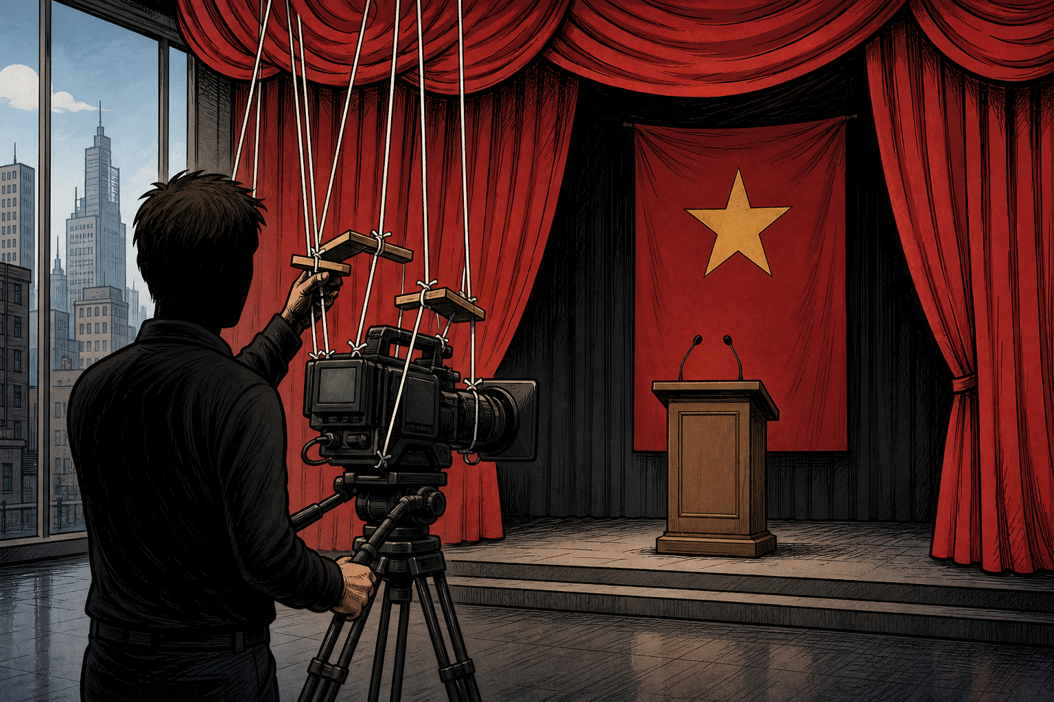 He Volunteered on Mamdani's Campaign and Produced for Hasan Piker. Then Chinese State Media Made Him a Star.