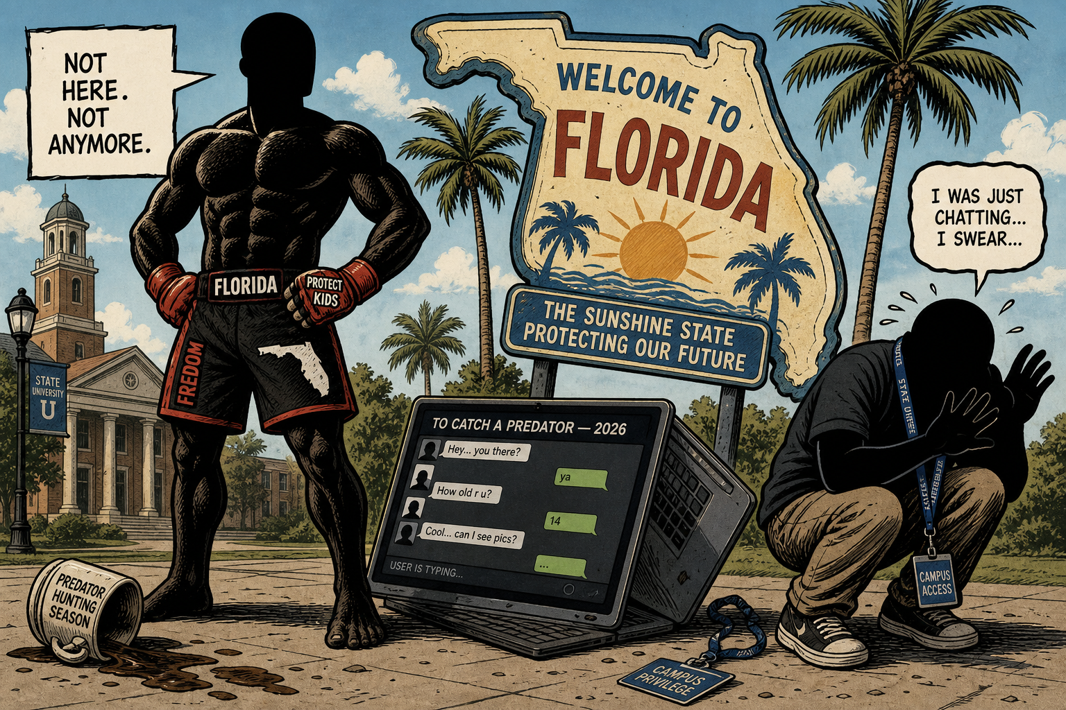An MMA Fighter's Decoy Sting Helped Police Arrest a Florida Student-Government Leader — and His Committee Voted Him Out