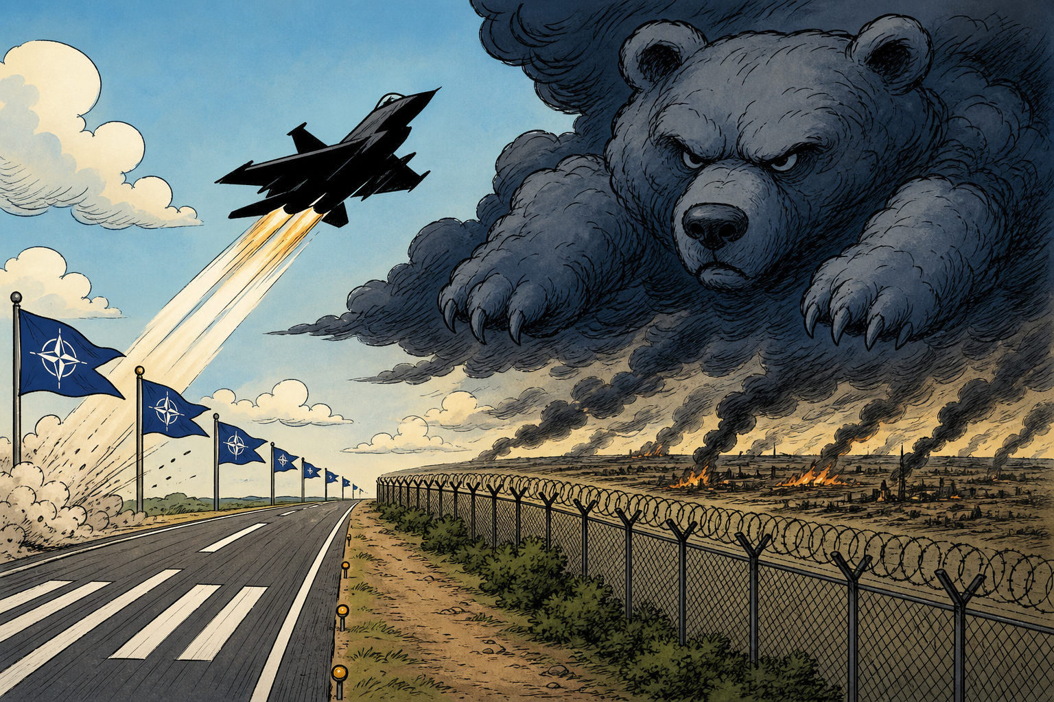 A Russian Missile Crossed Into NATO Airspace. Hours Earlier, It Had Killed Civilians in Ukraine.