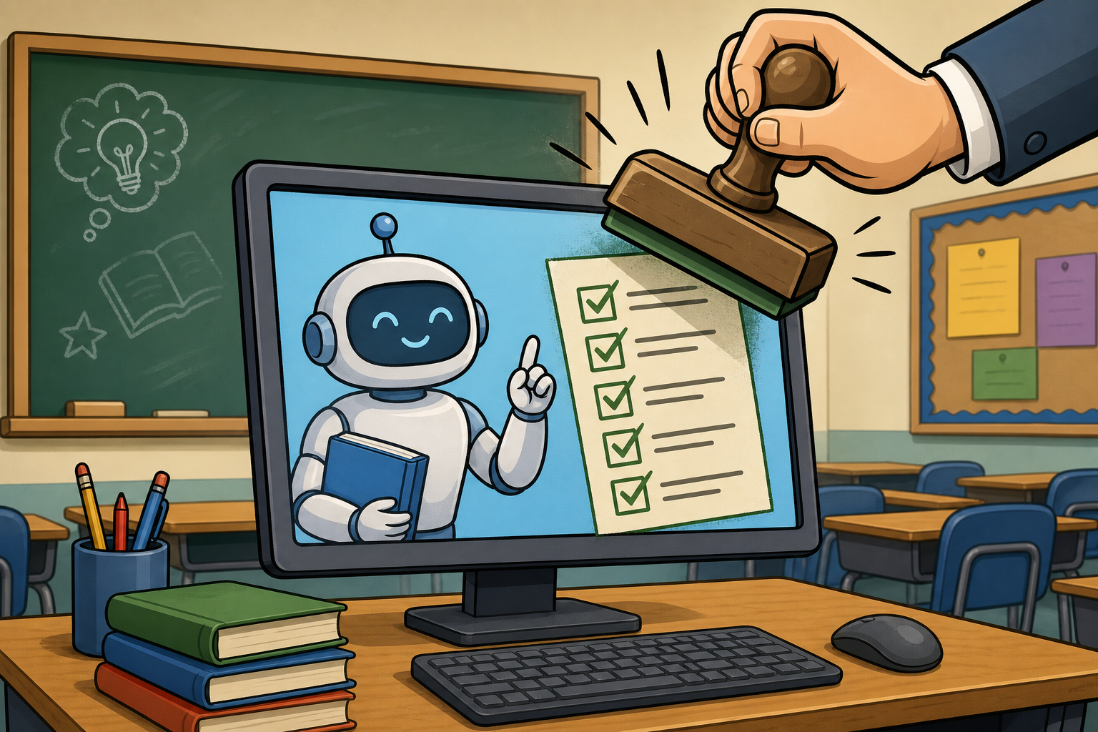 Teachers' Unions Spent $23 Million Building AI Guidance for the Classroom — A New Report Says It's Loaded With DEI