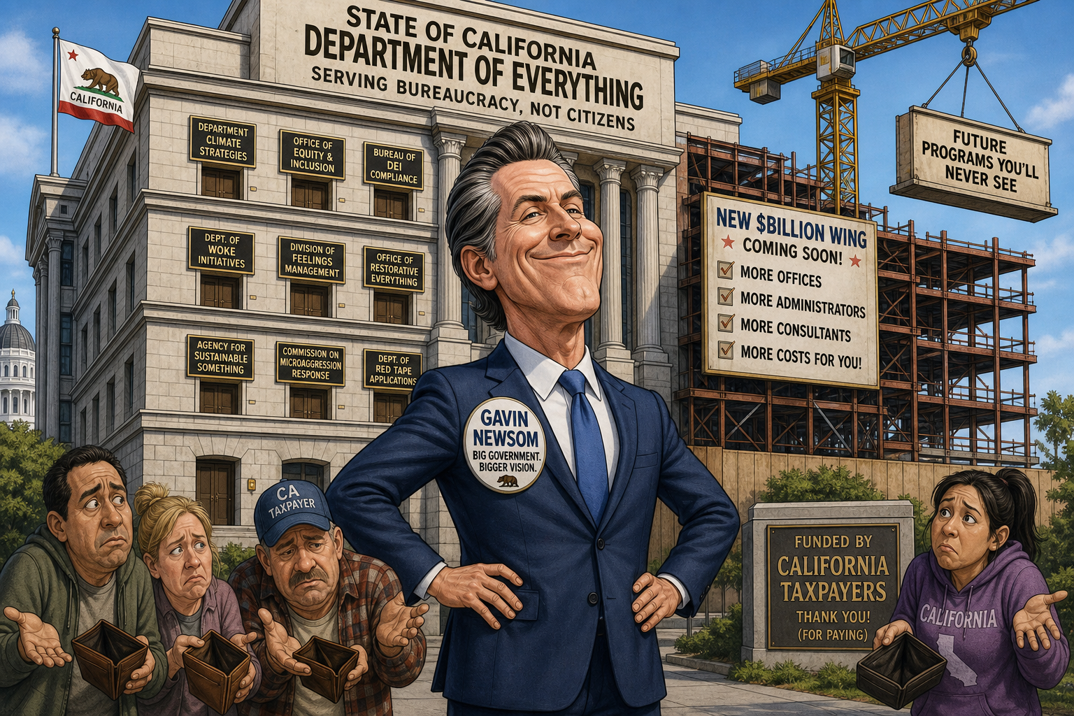 Newsom Wants Democrats to Be "Culturally Normal." His Own State Built a $633 Million DEI Contracting Rule First.