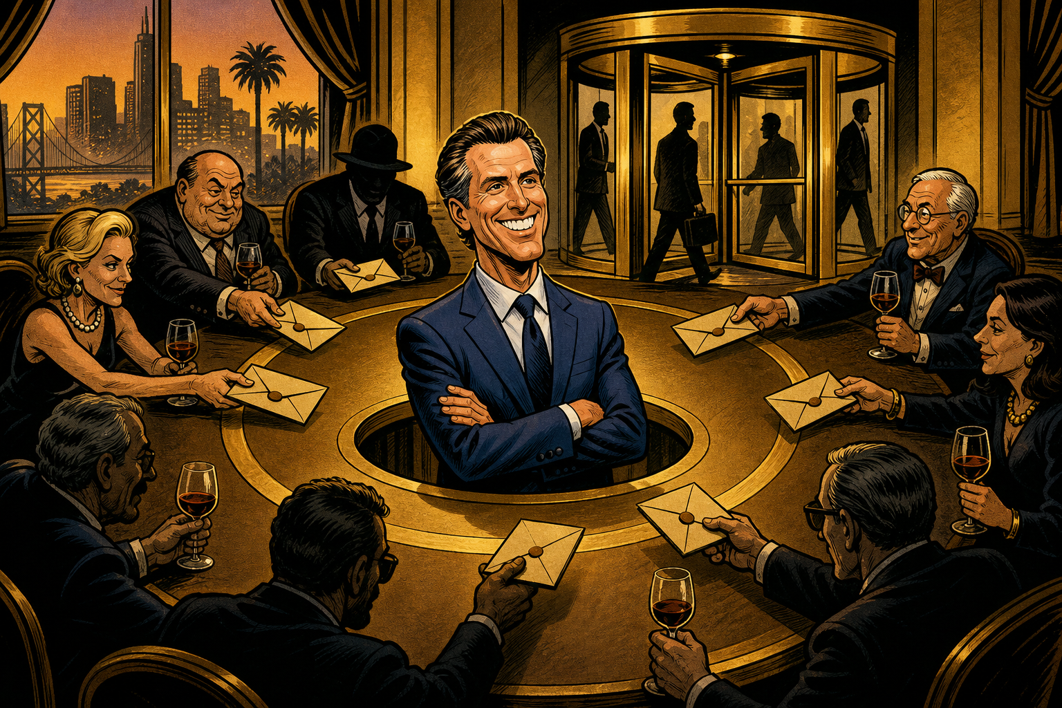 Gavin Newsom's Circle of Corruption: The People He Promoted Keep Going to Prison