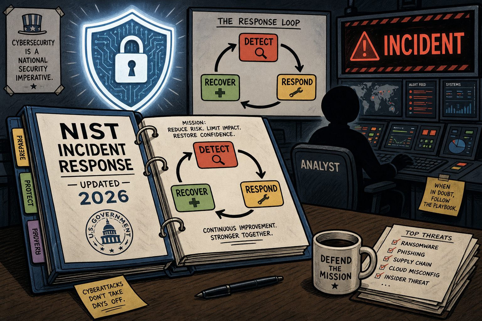 NIST Rewrote the Cyber-Incident Playbook — SP 800-61 Revision 3 Explained