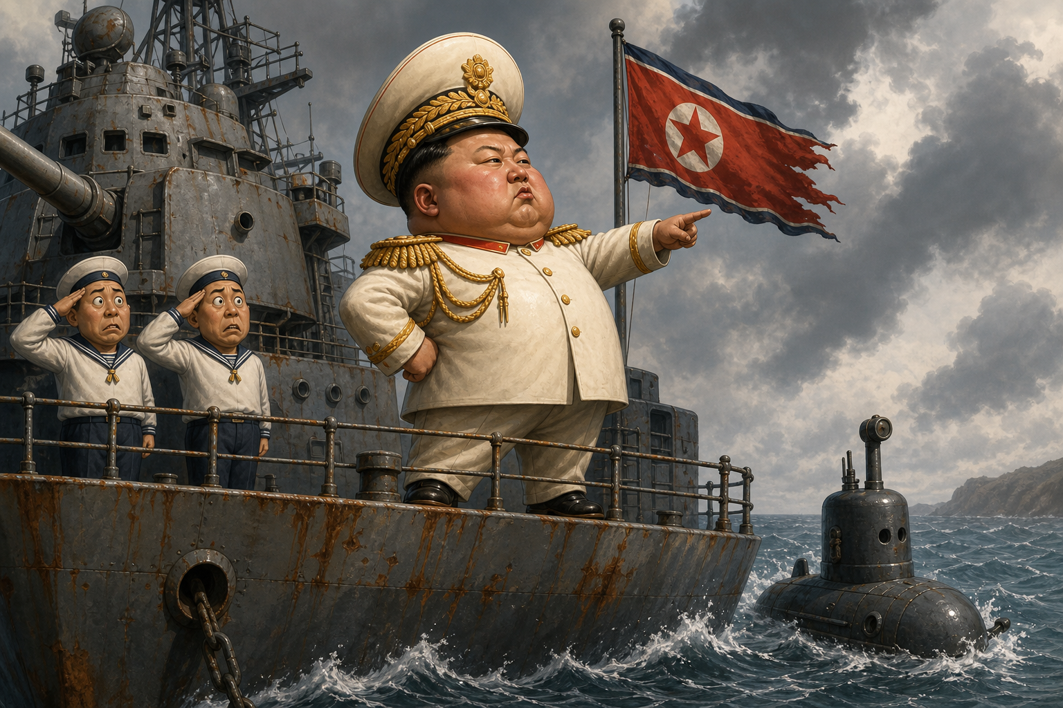 North Korea Commissions Its Largest-Ever Warship as Kim Eyes a Nuclear Navy