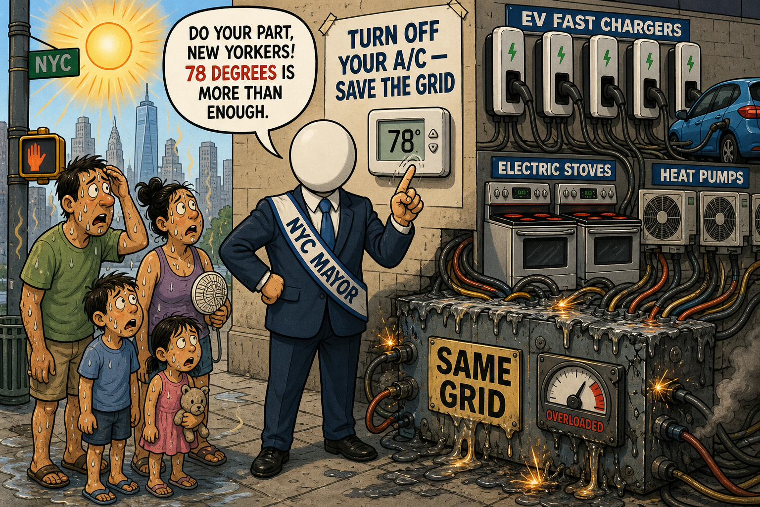 Turn Off Your AC. Now Buy an Electric Car. Same Grid.
