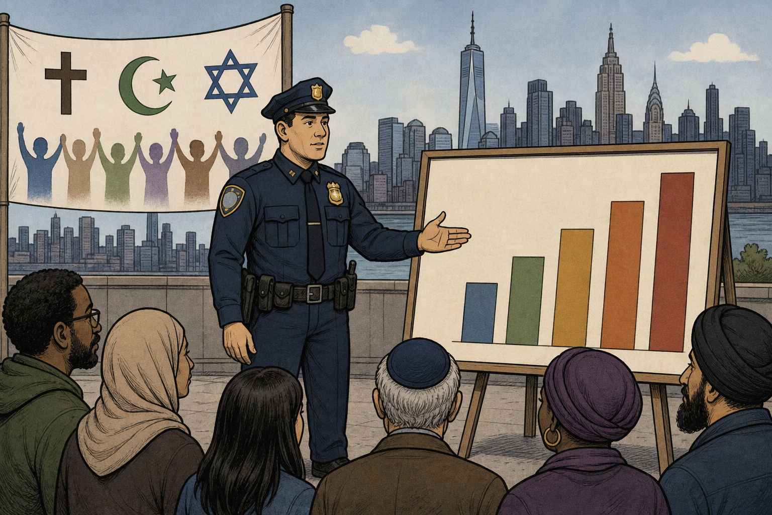 More Than Half of NYC's Hate Crimes Target Jews — Even as the City's Overall Crime Rate Hit a Record Low