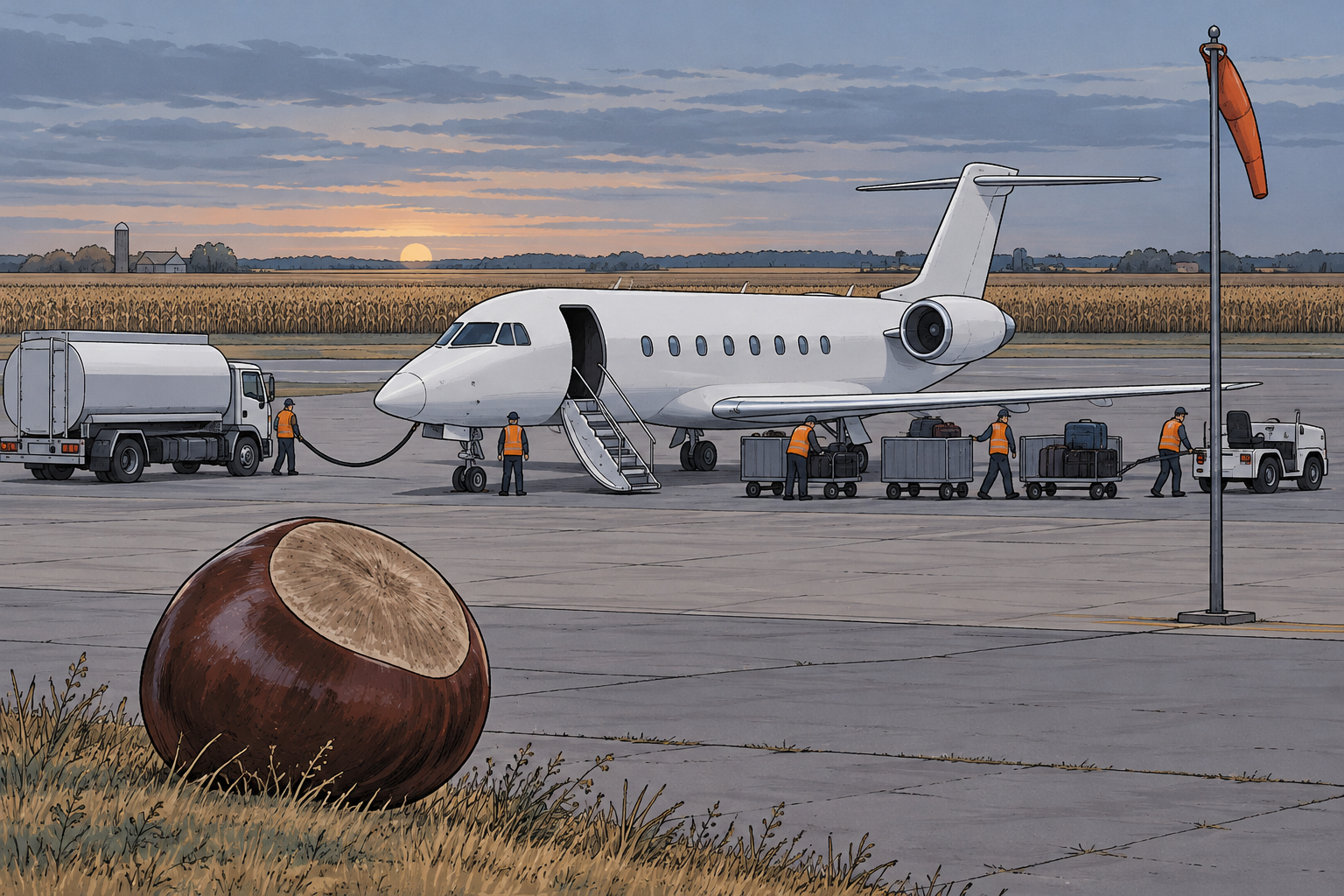Ohio's ICE Deportation Flights Run Through Two Small Airports. The Unpaid Landing Fees Show the Scale.