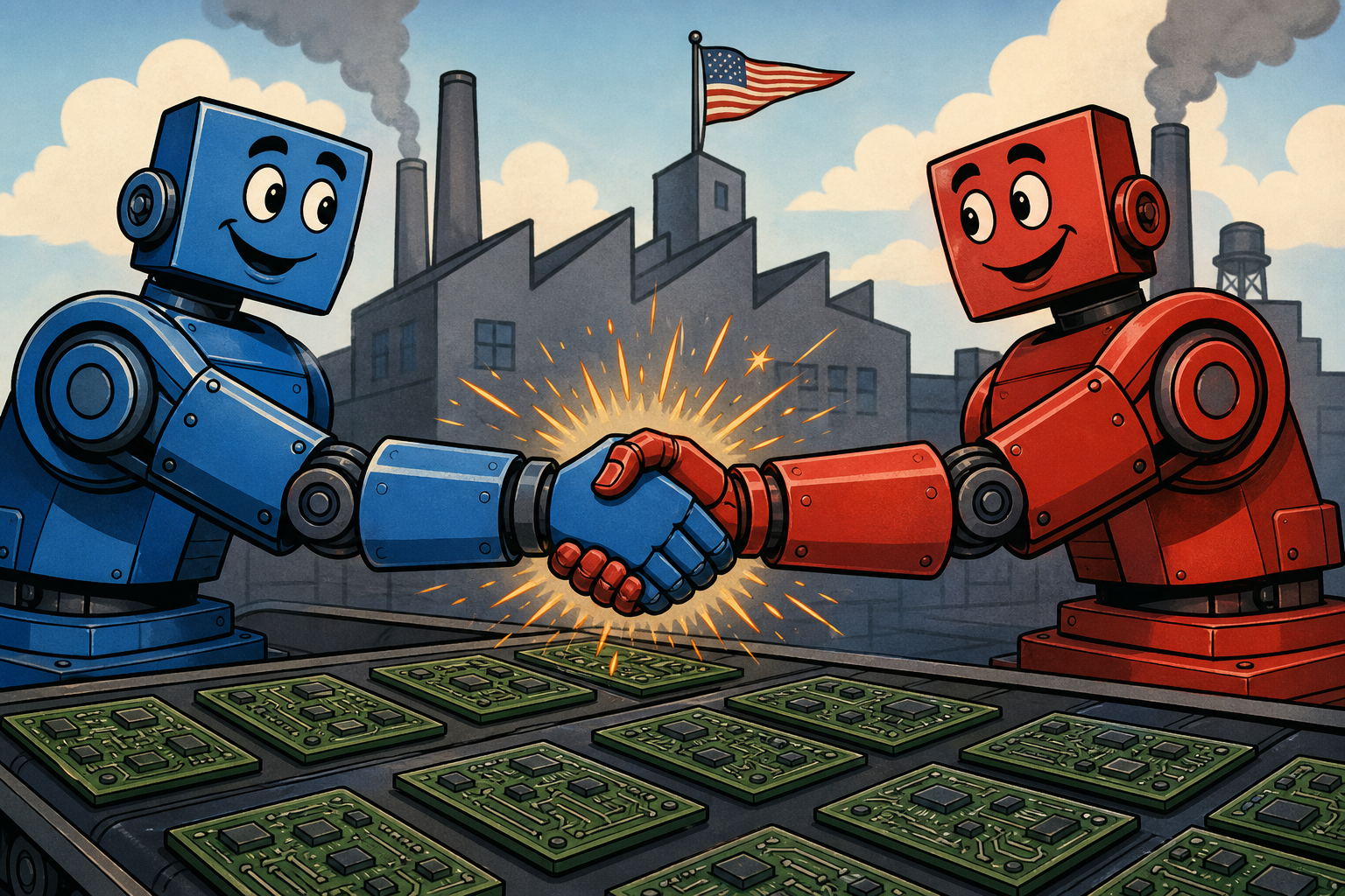 OpenAI and Foxconn Say They'll Reindustrialize America. The Deal Has No Dollar Figure Attached