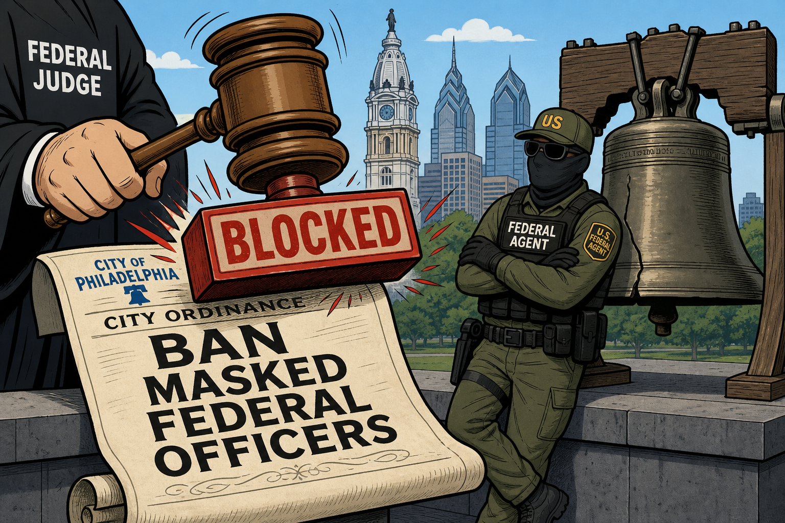 Philadelphia Tried to Unmask ICE. The Constitution Said No.