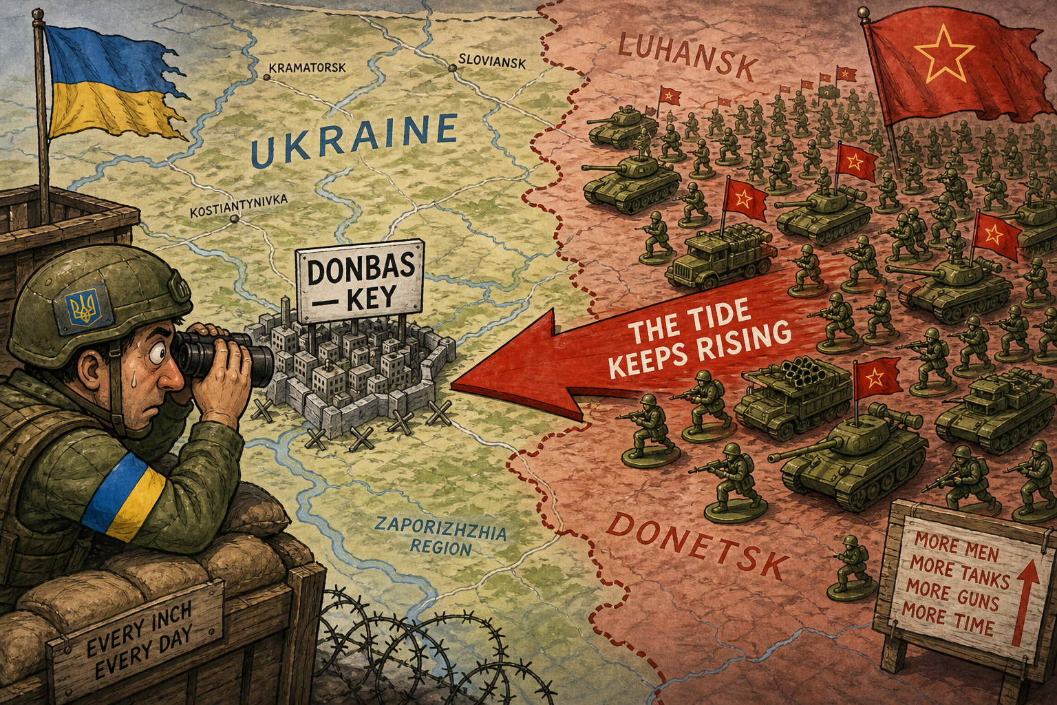 Kostiantynivka: The City Russia Must Take to Seize Ukraine's Donbas
