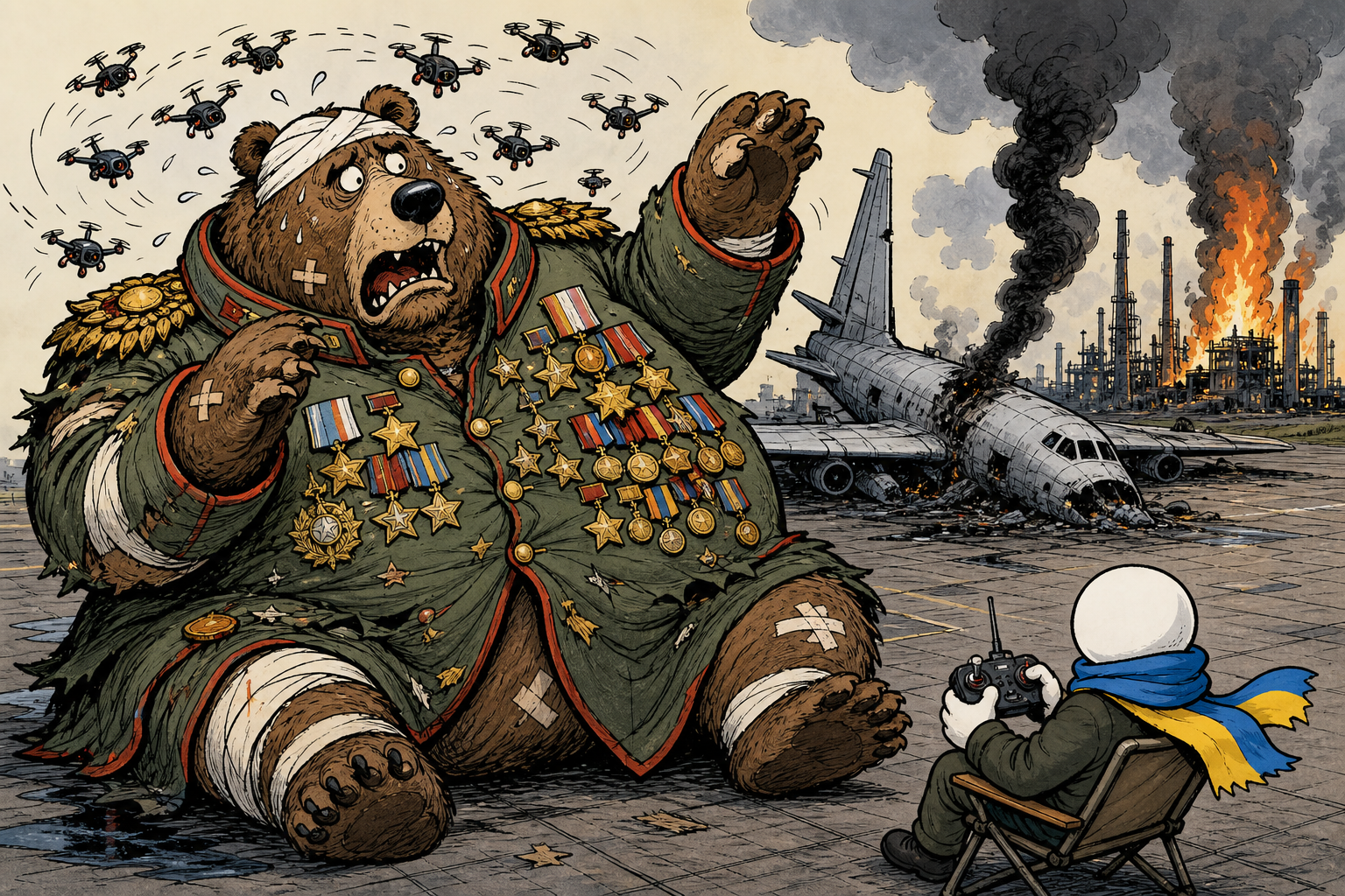 Bigger Army, Bigger Budget, Bigger Body Count: How Russia Became the One Getting Humiliated in Ukraine